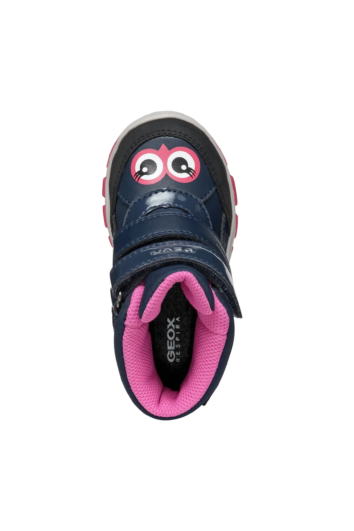 Geox Kız Bebek Lacivert B Flanfil Bantlı Waterproof Deri Bot - Image 8