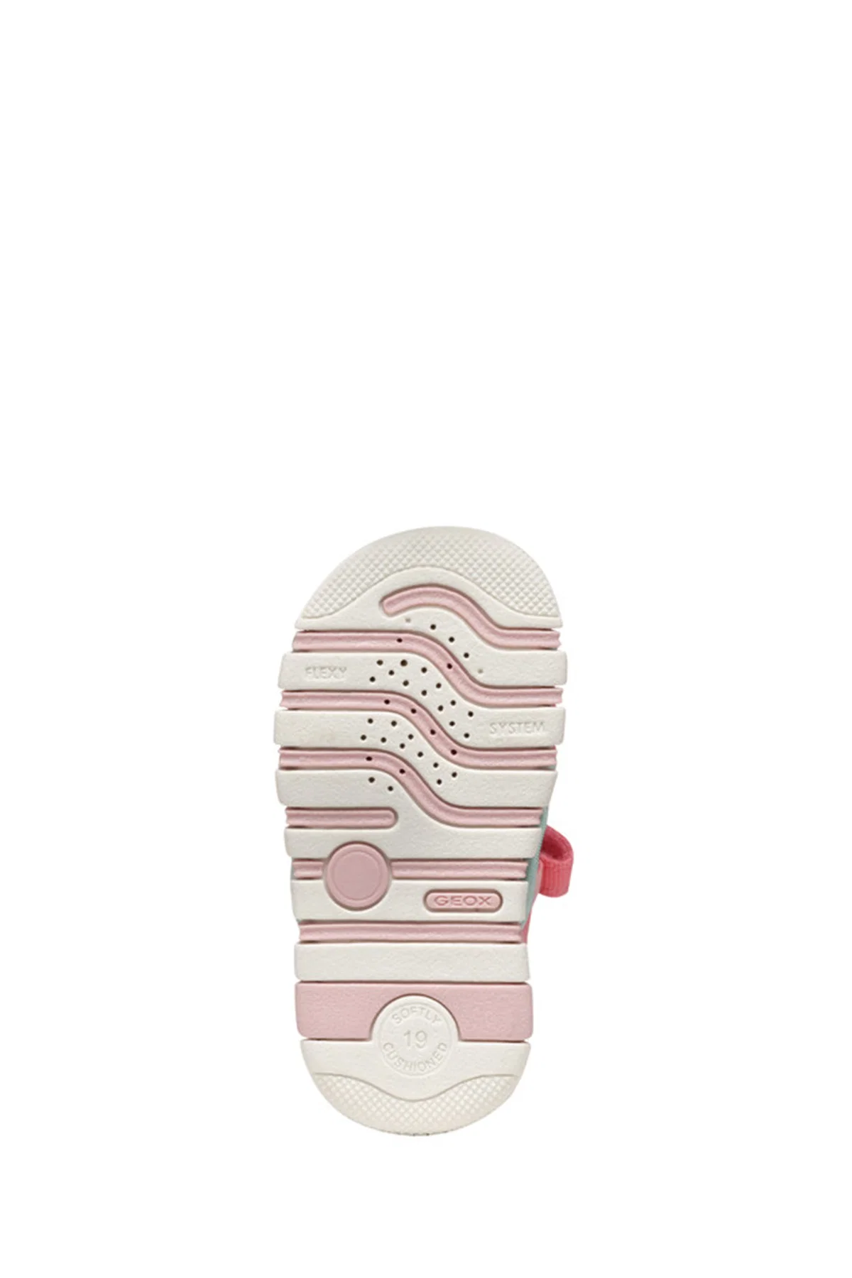 Geox Kız Bebek Pembe B Sandal Iupidoo A - Text + Gbk Çift Bantlı Kumaş Sandalet - Image 6