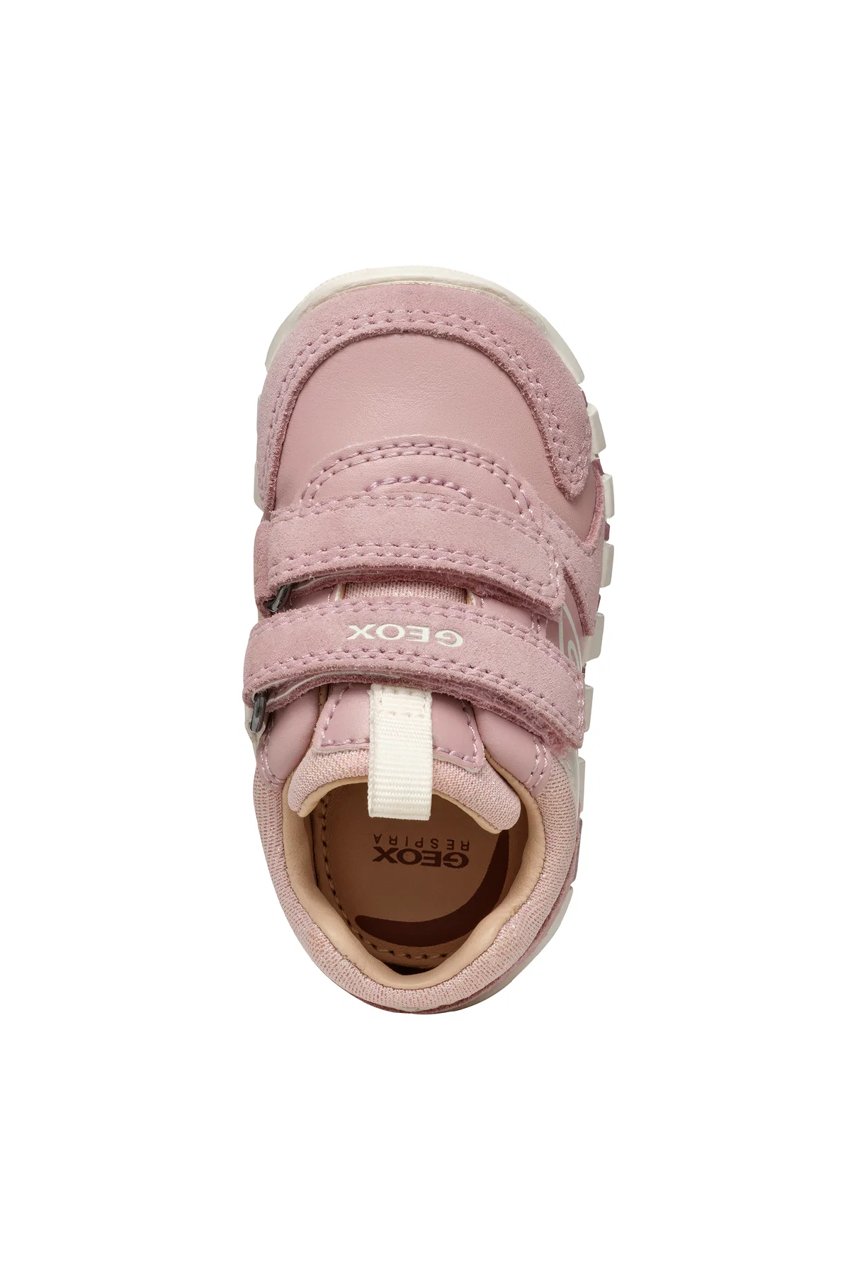 Geox Kız Bebek Pembe Iupidoo Bantlı Deri Sneaker - Image 8