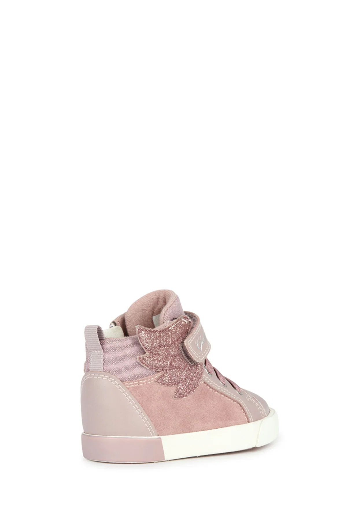 Geox Kız Bebek Pembe Kılwı Bantlı Süet Deri Sneaker - Image 4