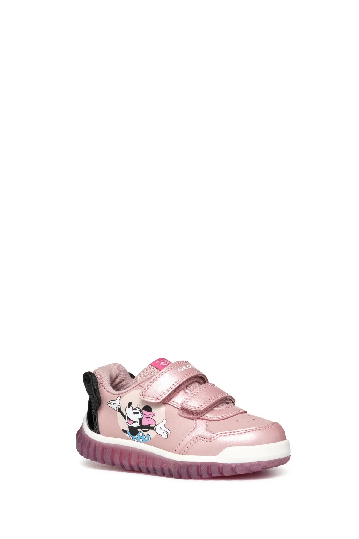 Geox Kız Bebek Pembe Lightyloo Bantlı Sneaker - Image 5