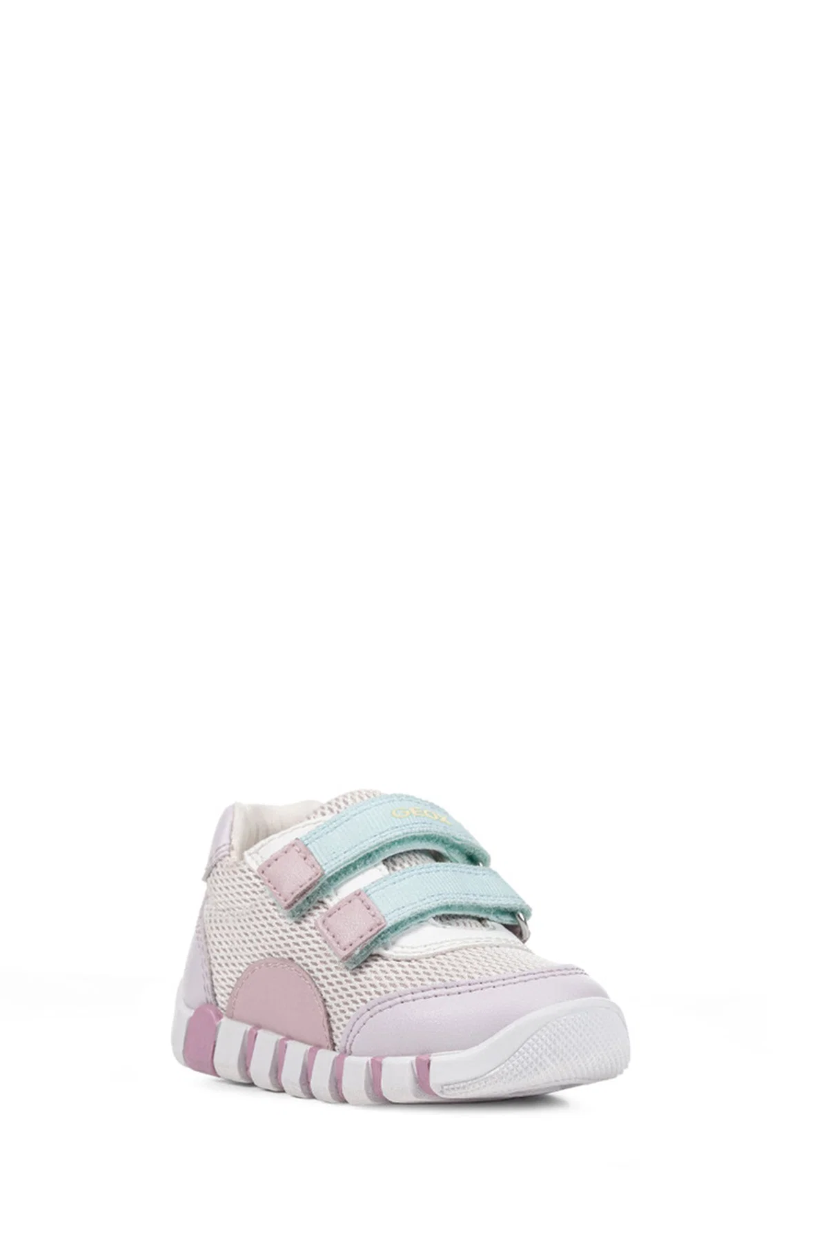 Geox Kız Bebek Pembe Lupidoo Bantlı Deri Sneaker - Image 2