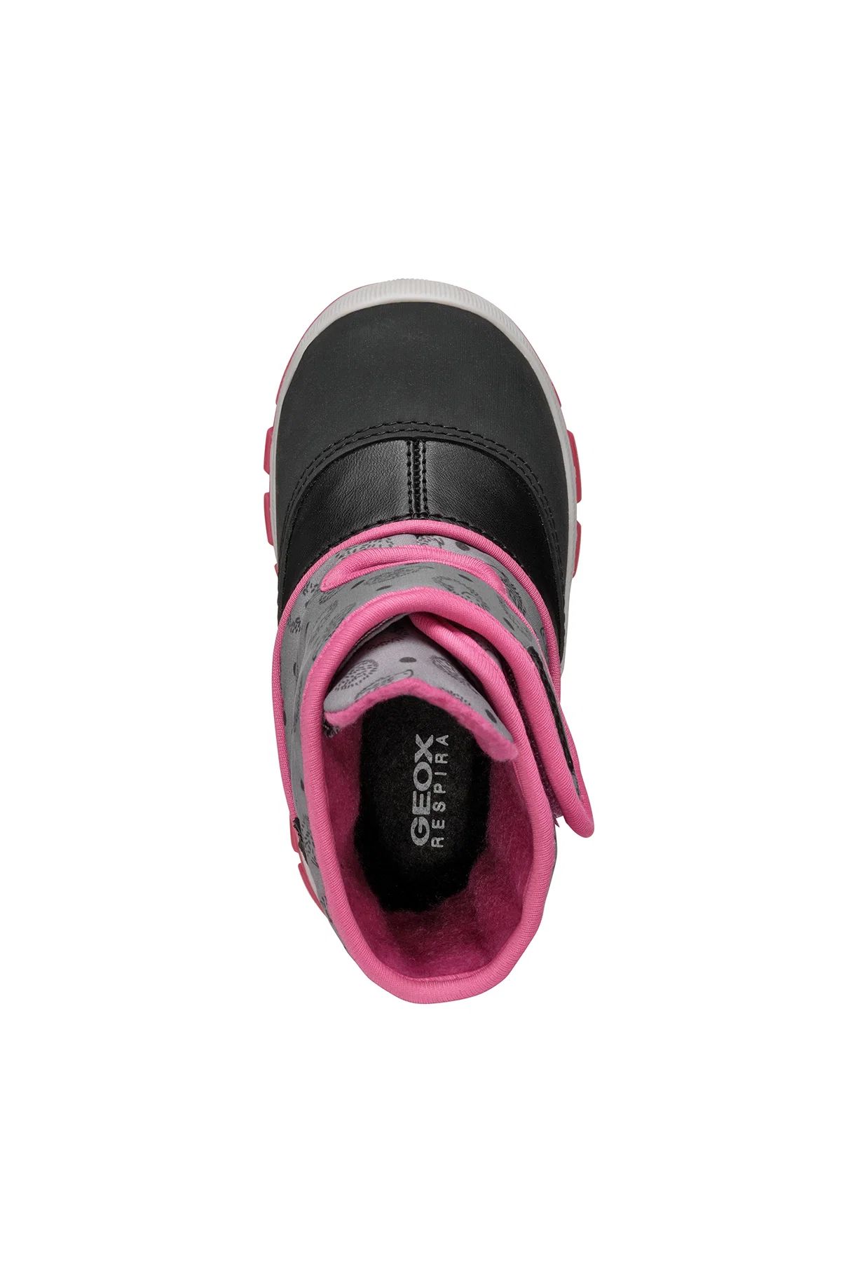 Geox Kız Bebek Siyah Flanfil Abx Bantlı Waterproof Deri Bot - Image 6