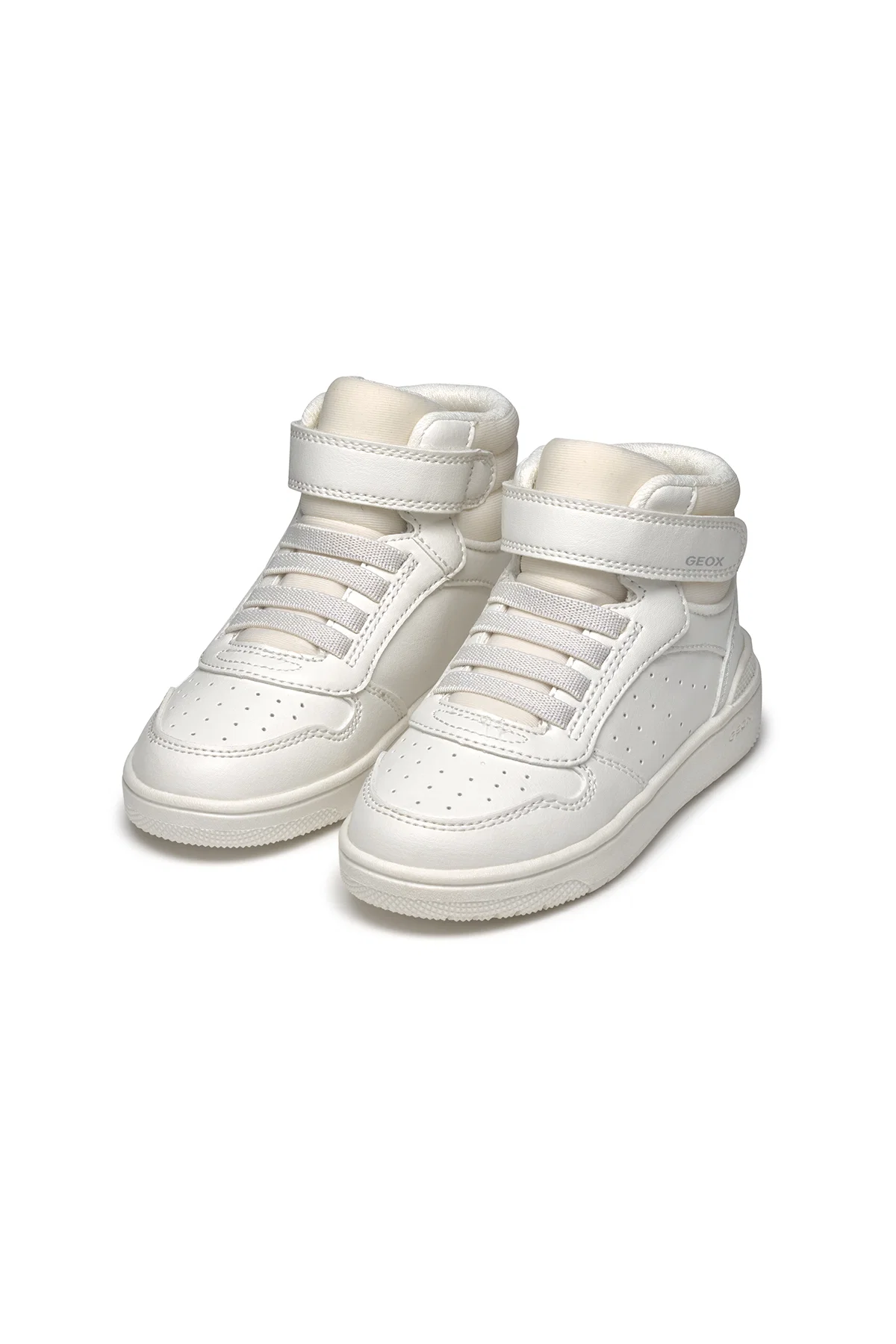 Geox Kız Çocuk Beyaz Bağcıklı Washiba Bağcıklı Bilekli Sneaker - Image 2