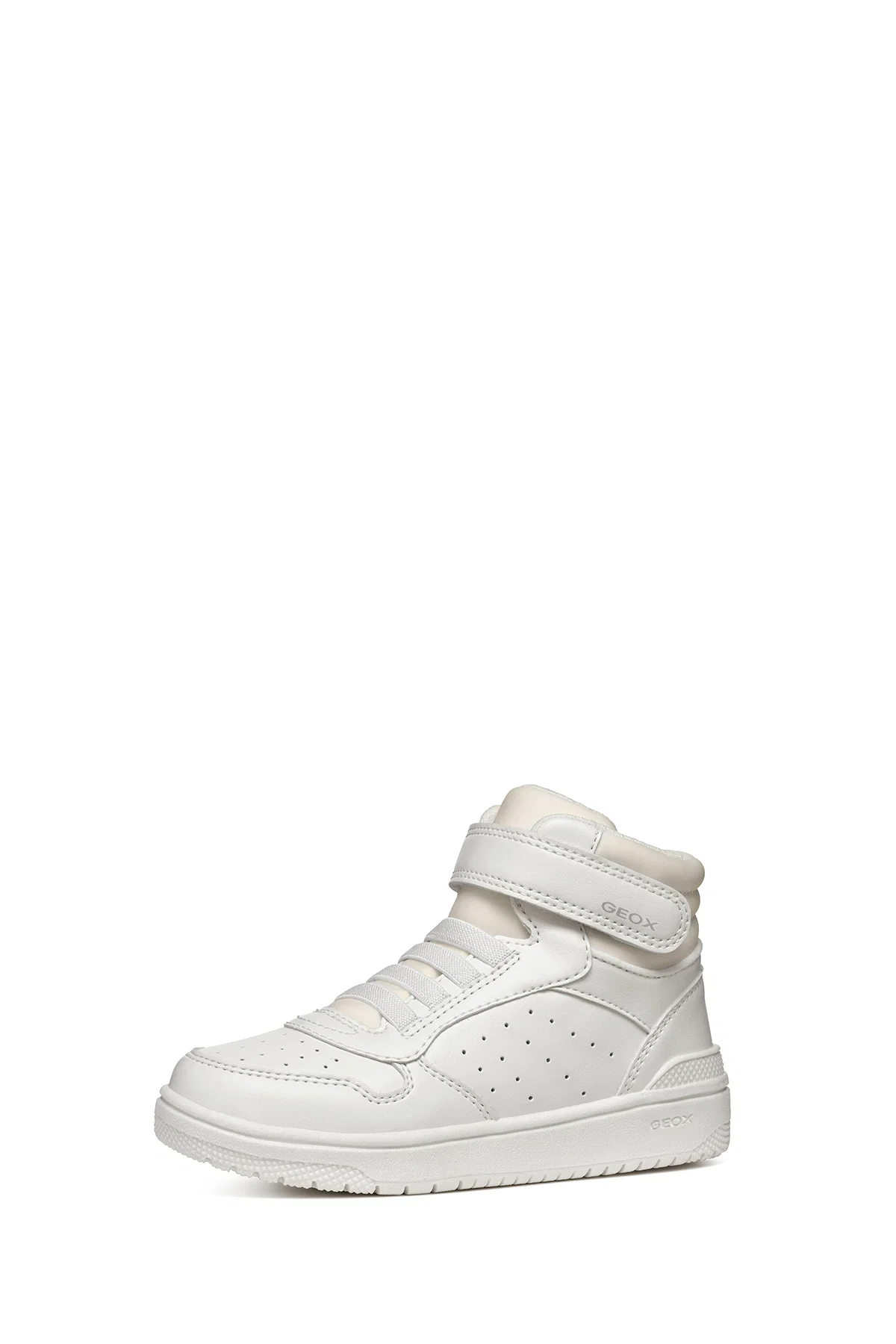 Geox Kız Çocuk Beyaz Bağcıklı Washiba Bağcıklı Bilekli Sneaker - Image 3