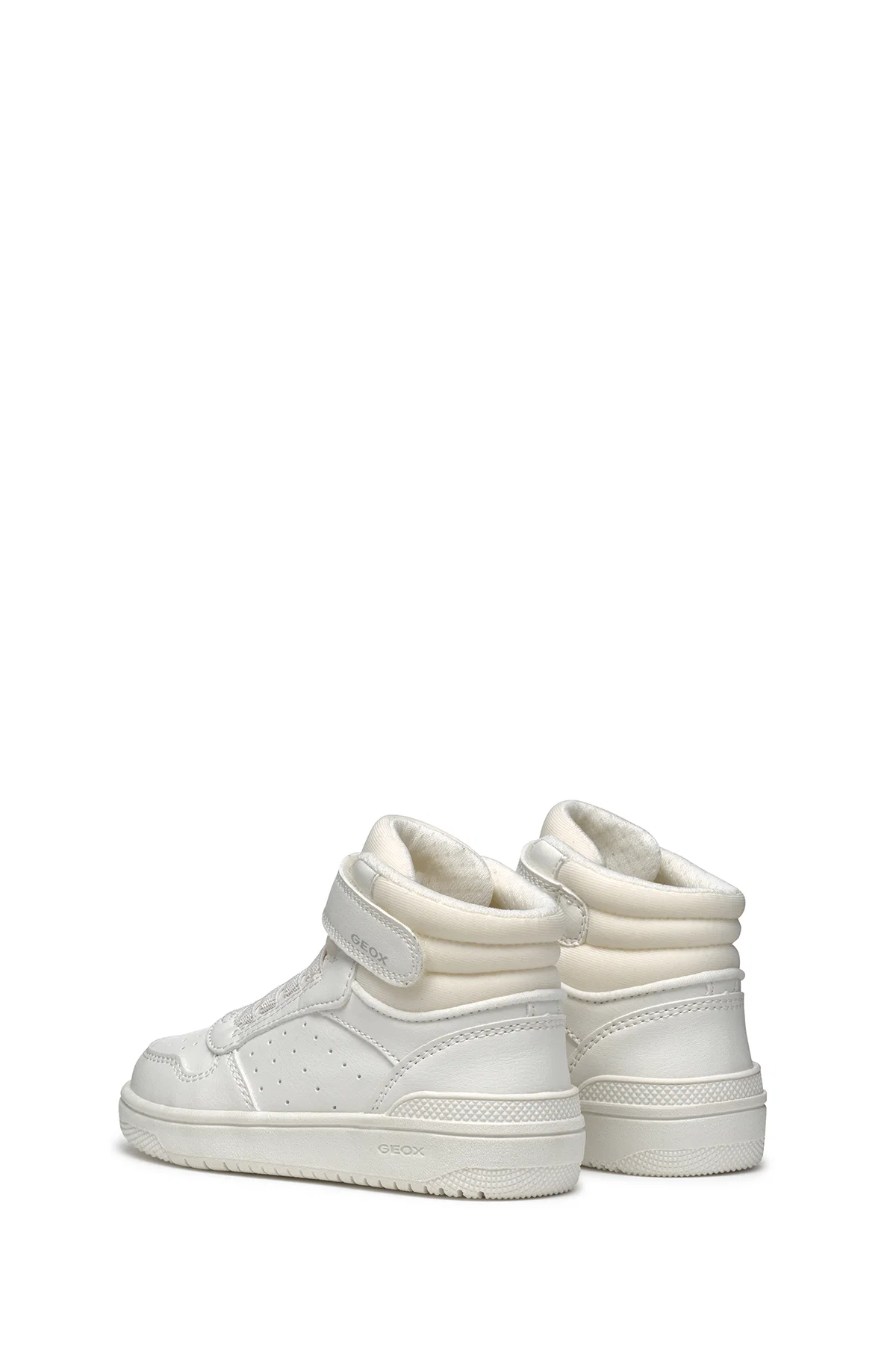 Geox Kız Çocuk Beyaz Bağcıklı Washiba Bağcıklı Bilekli Sneaker - Image 4
