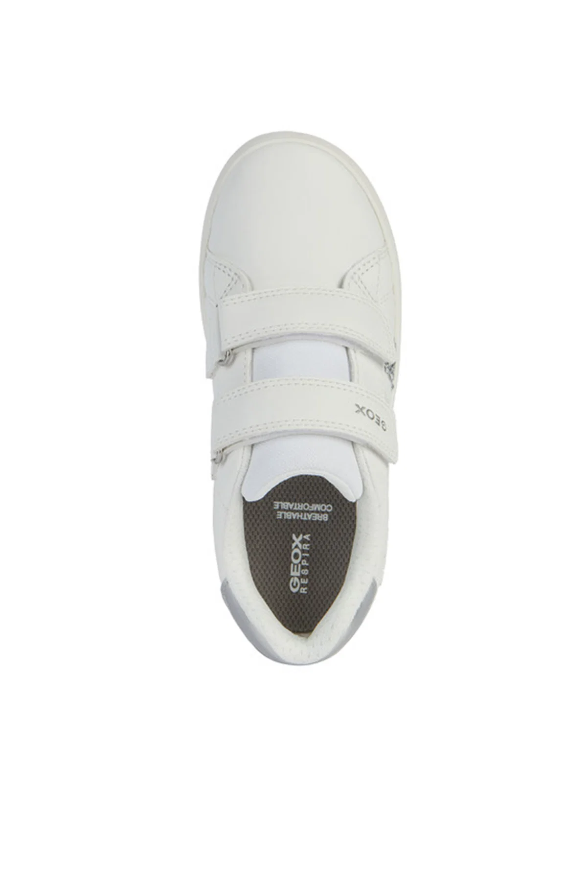 Geox Kız Çocuk Beyaz Eclyper Girl Simli Sneaker - Image 6