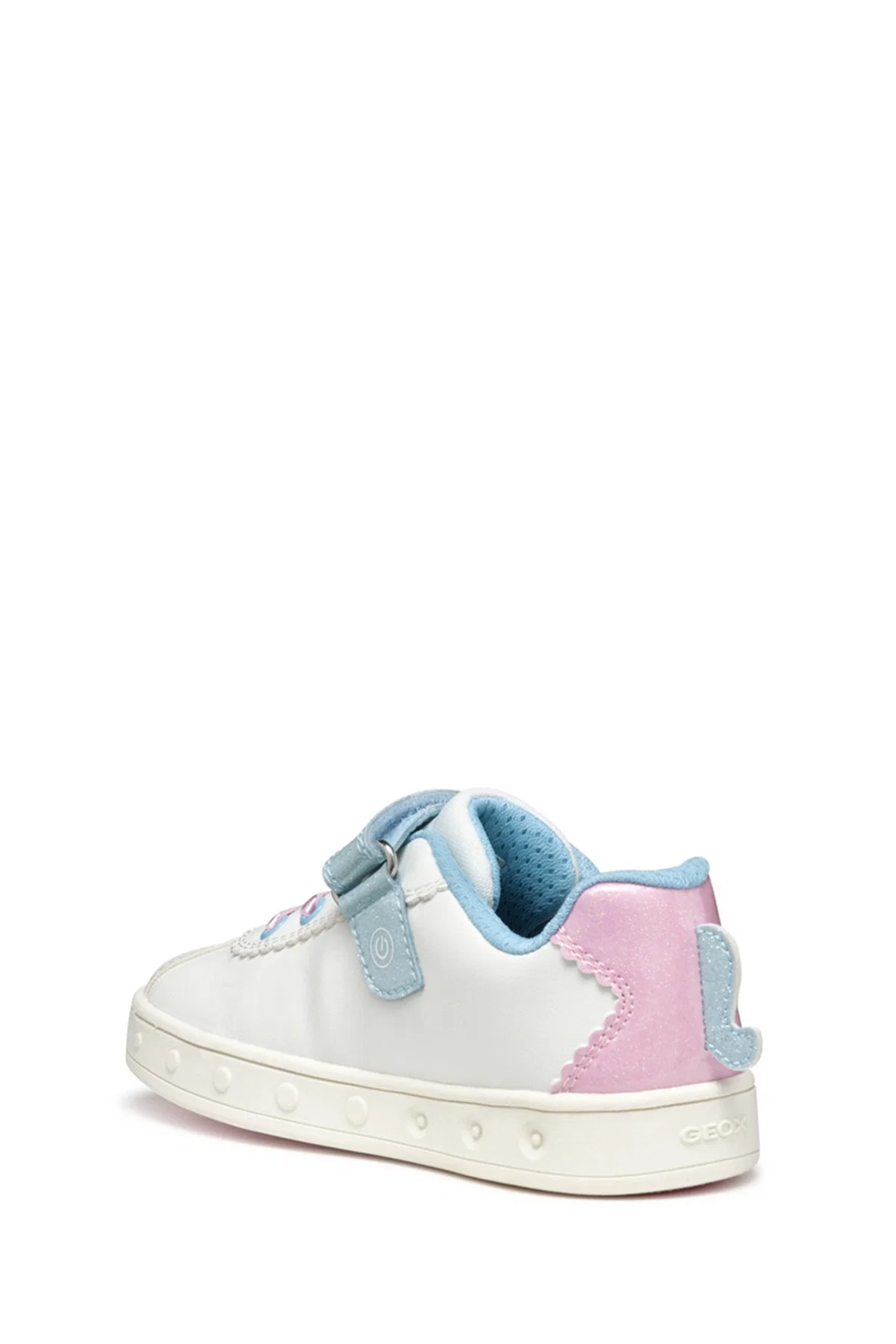 Geox Kız Çocuk Beyaz Skylin Desenli Sneaker - Image 4
