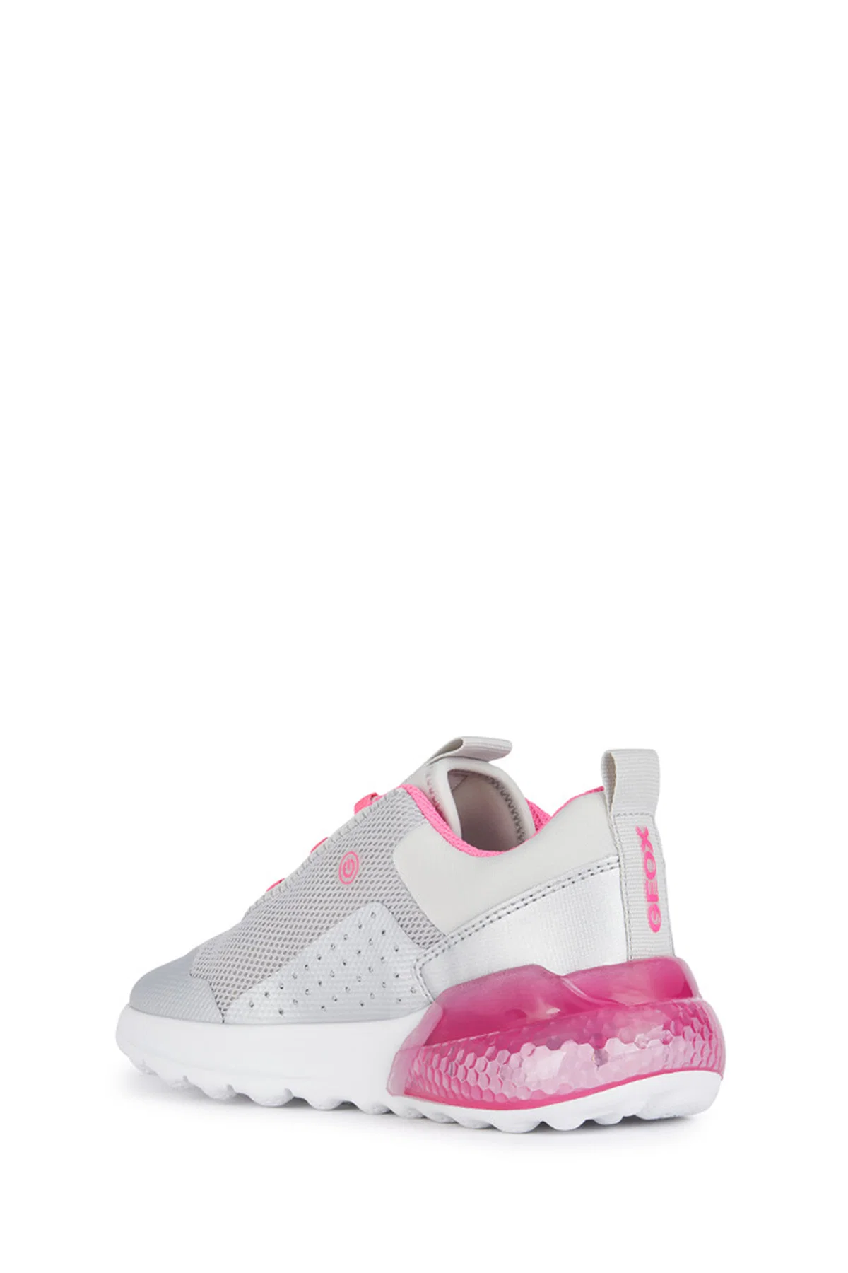 Geox Kız Çocuk Gri Activart Illuminus Sneaker - Image 3