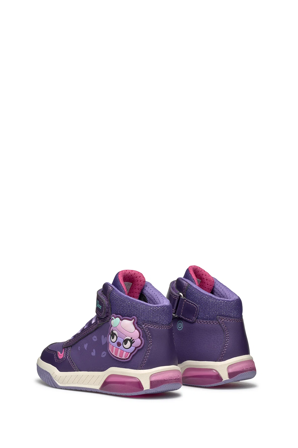 Geox Kız Çocuk Mor Girl Bağcıklı Bilekli Sneaker - Image 4