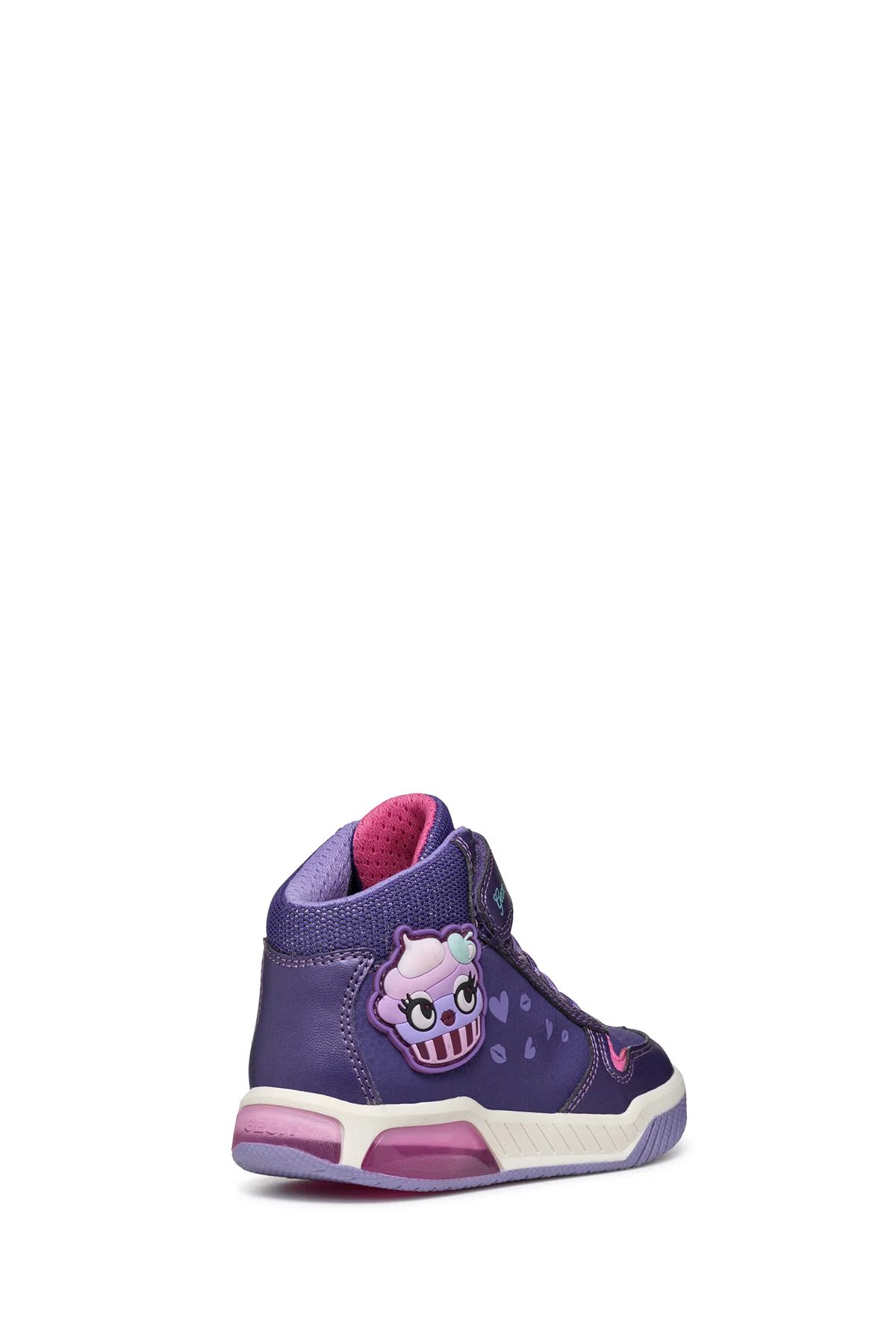 Geox Kız Çocuk Mor Girl Bağcıklı Bilekli Sneaker - Image 7