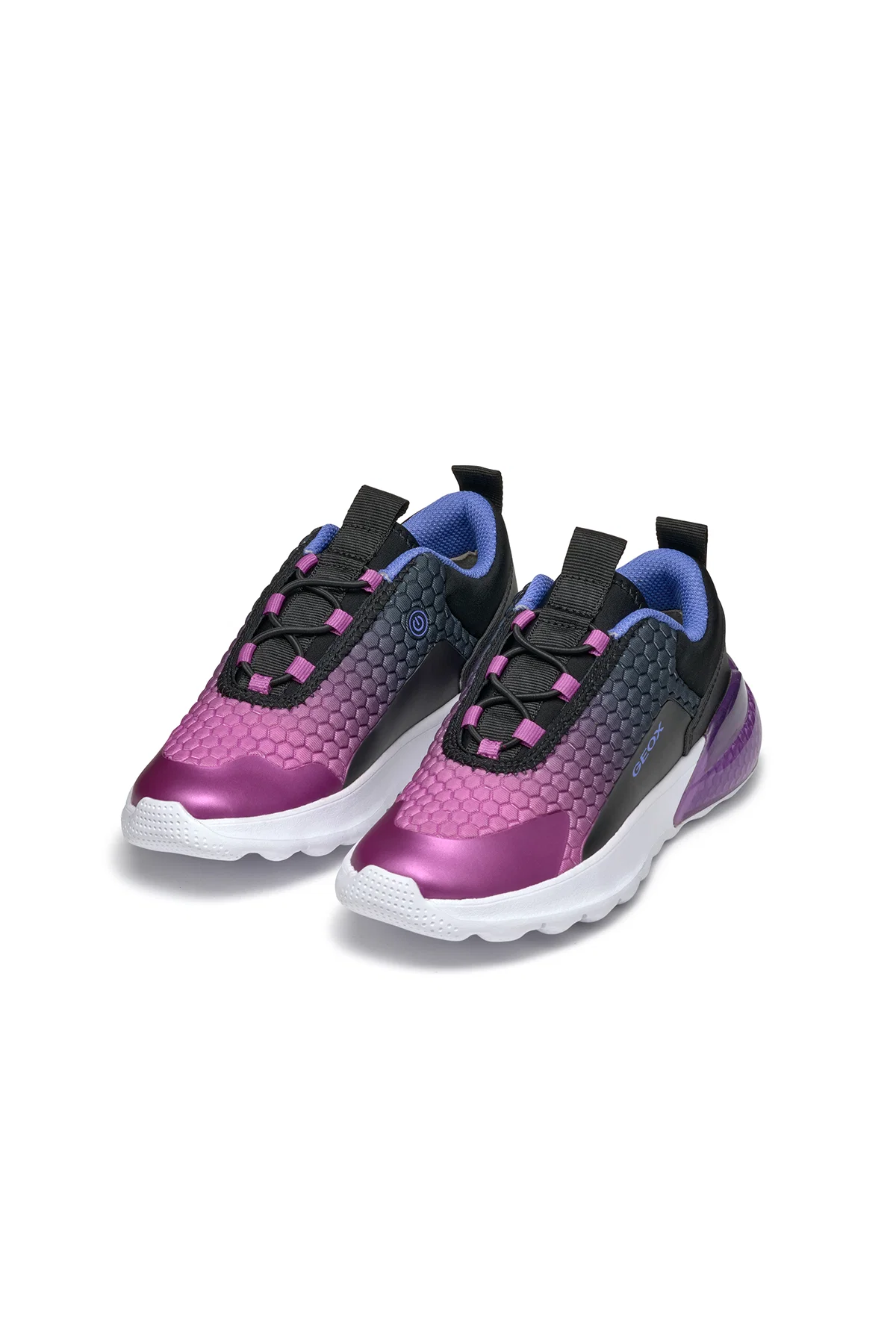 Geox Kız Çocuk Pembe Activart İlluminus Işıklı Bağcıklı Sneaker - Image 2