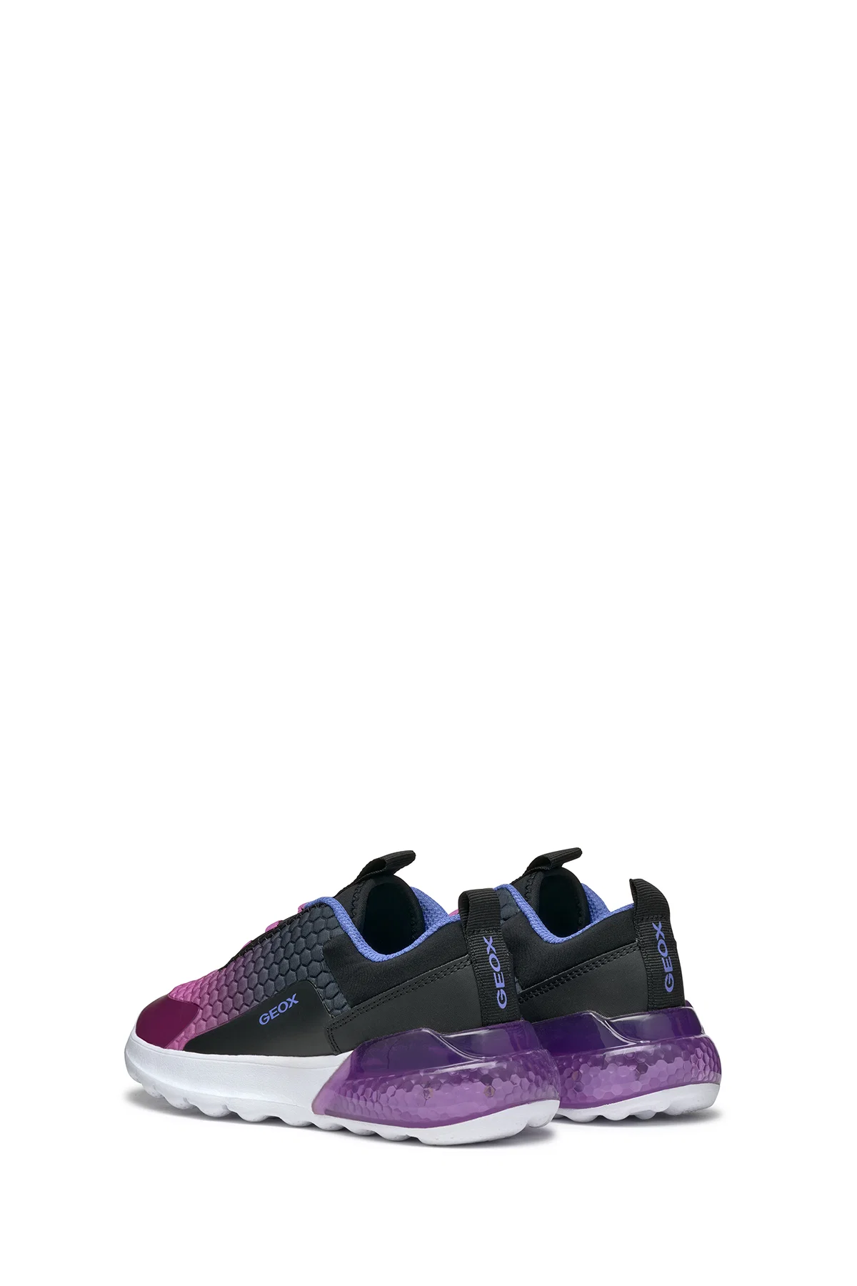 Geox Kız Çocuk Pembe Activart İlluminus Işıklı Bağcıklı Sneaker - Image 4