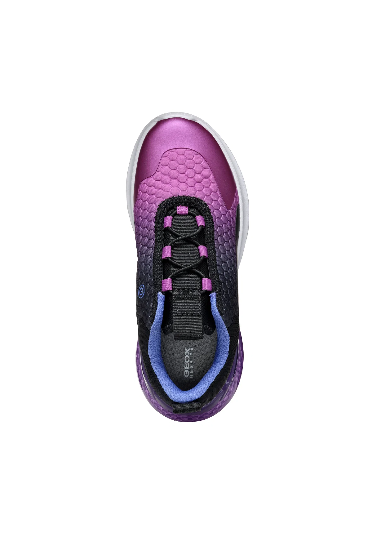Geox Kız Çocuk Pembe Activart İlluminus Işıklı Bağcıklı Sneaker - Image 8