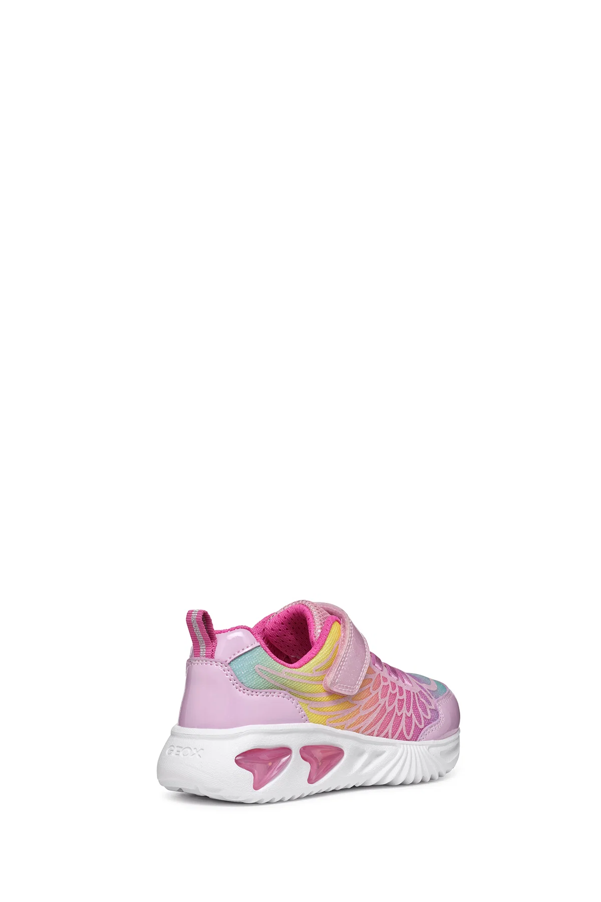 Geox Kız Çocuk Pembe Assister Sneaker - Image 4