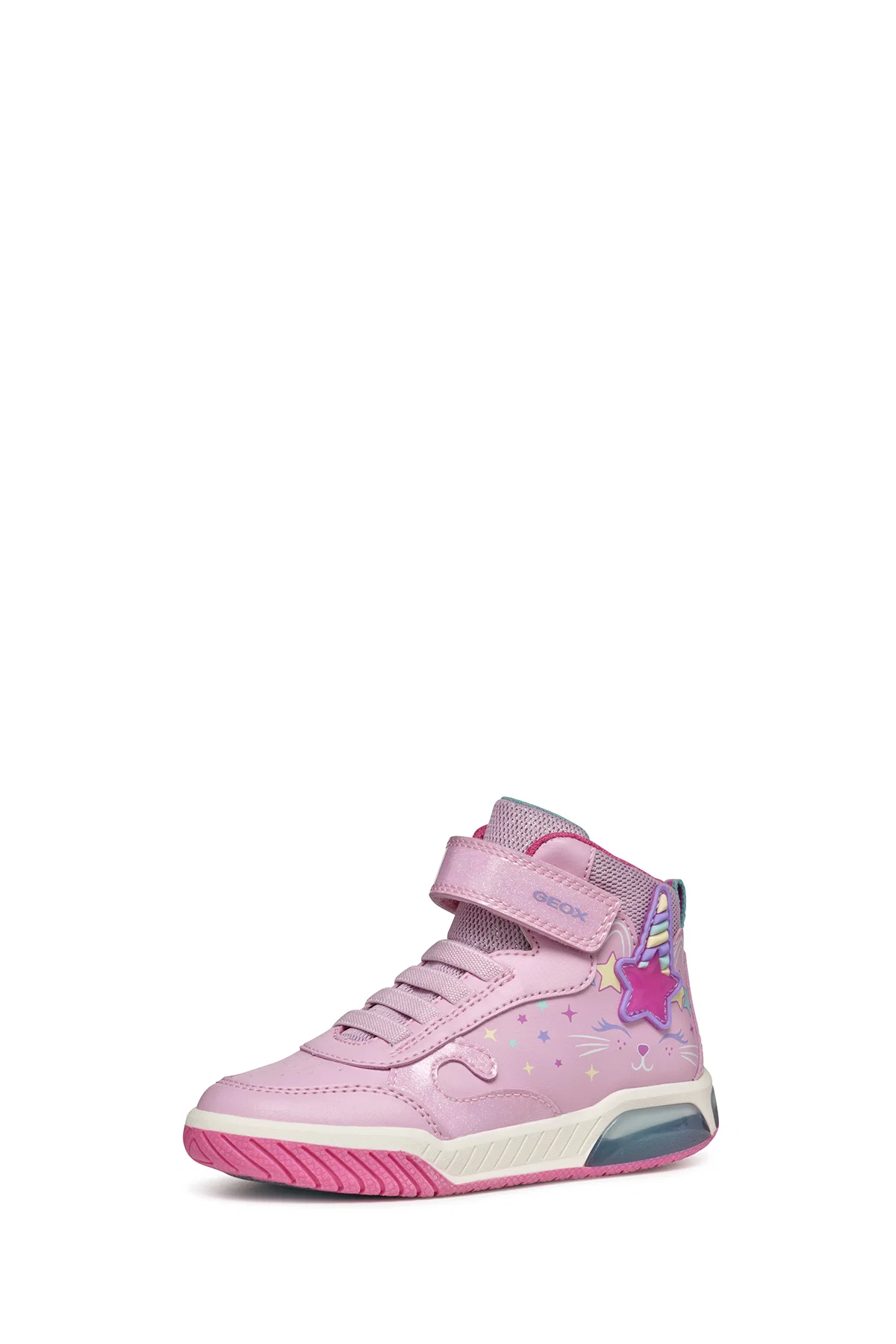 Geox Kız Çocuk Pembe Girl Bilekli Sneaker - Image 3