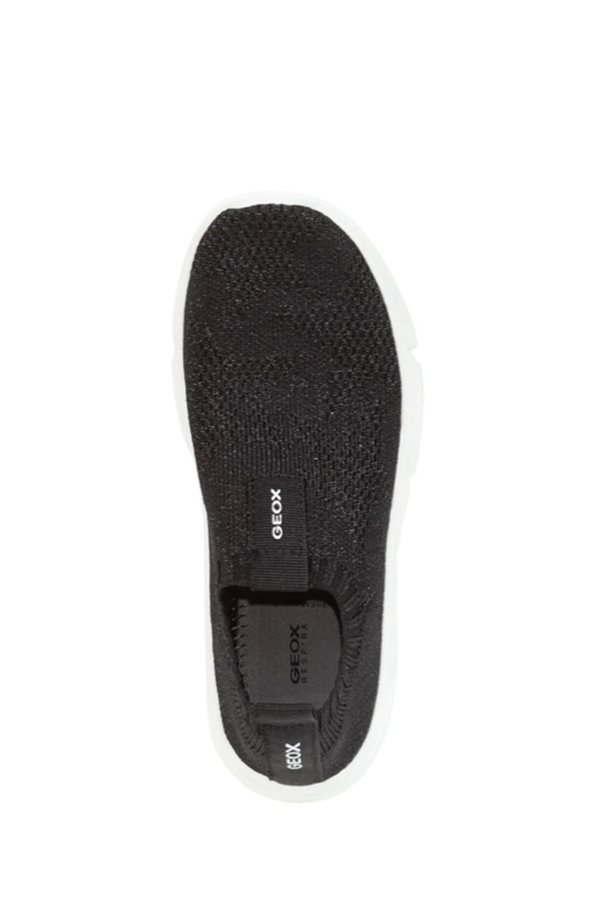 Geox Kız Çocuk Siyah J Aril G. E - Shiny Knitt. Text Kumaş Sneaker - Image 5