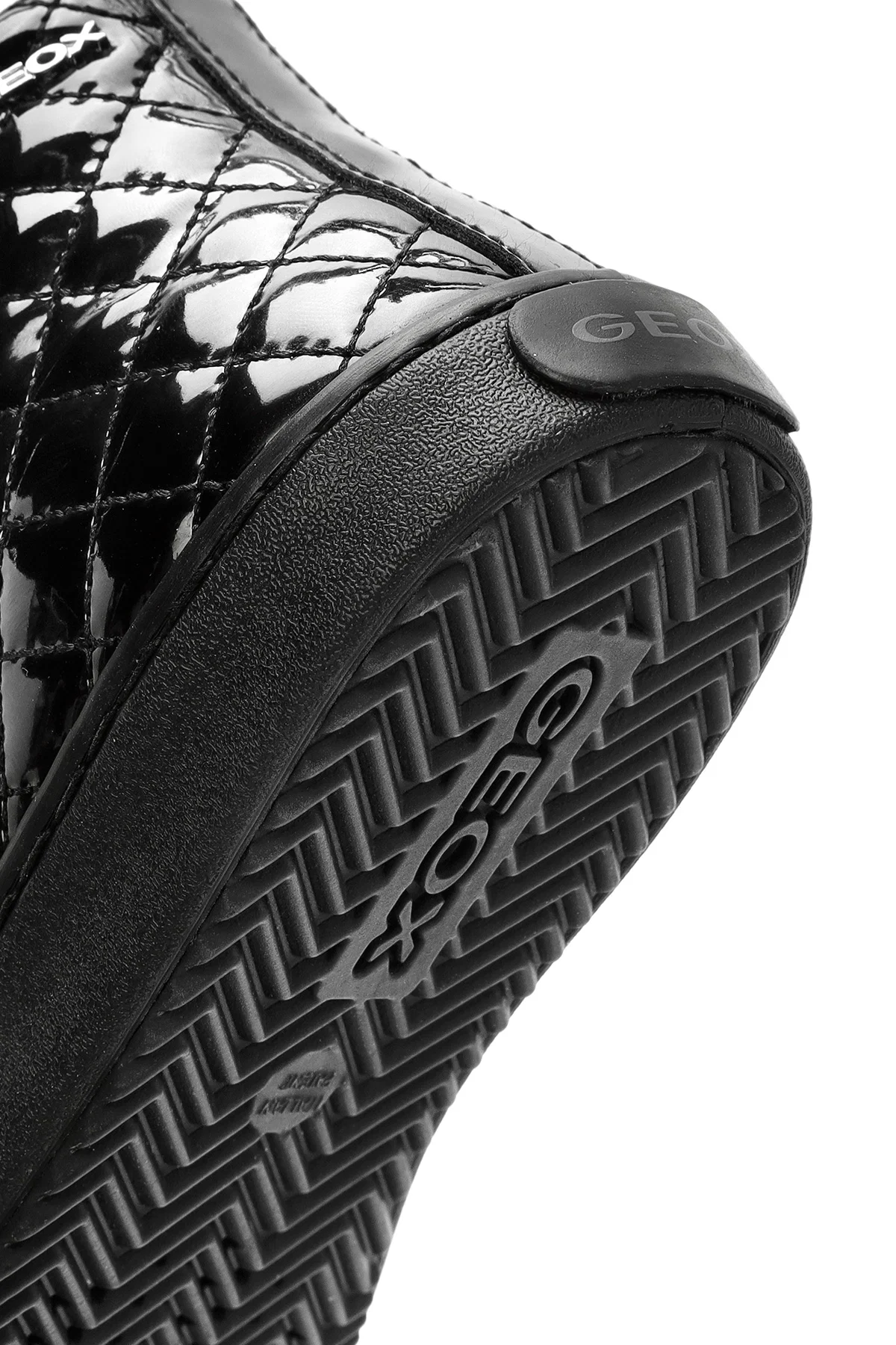 Geox Kız Çocuk Siyah Kalispera Fermuarlı Rugan Bilekli Sneaker - Image 8