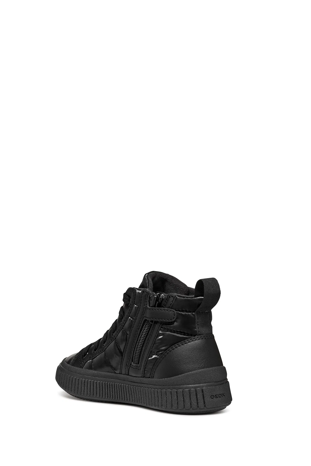 Geox Kız Çocuk Siyah Laquinny Bağcıklı Kumaş Bilekli Sneaker - Image 6