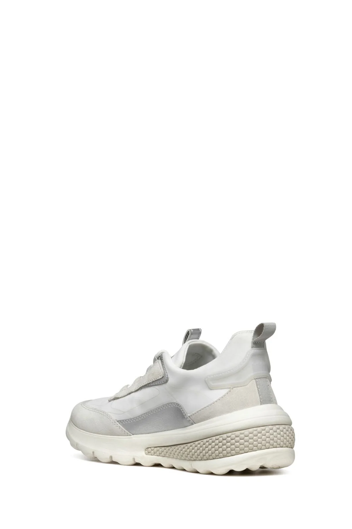 Goex Kadın Beyaz Spherica Bağcıklı Kumaş Sneaker - Image 3