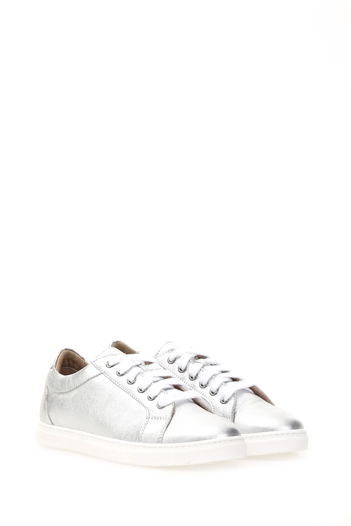 Gümüş Kadın Sneaker - Image 6