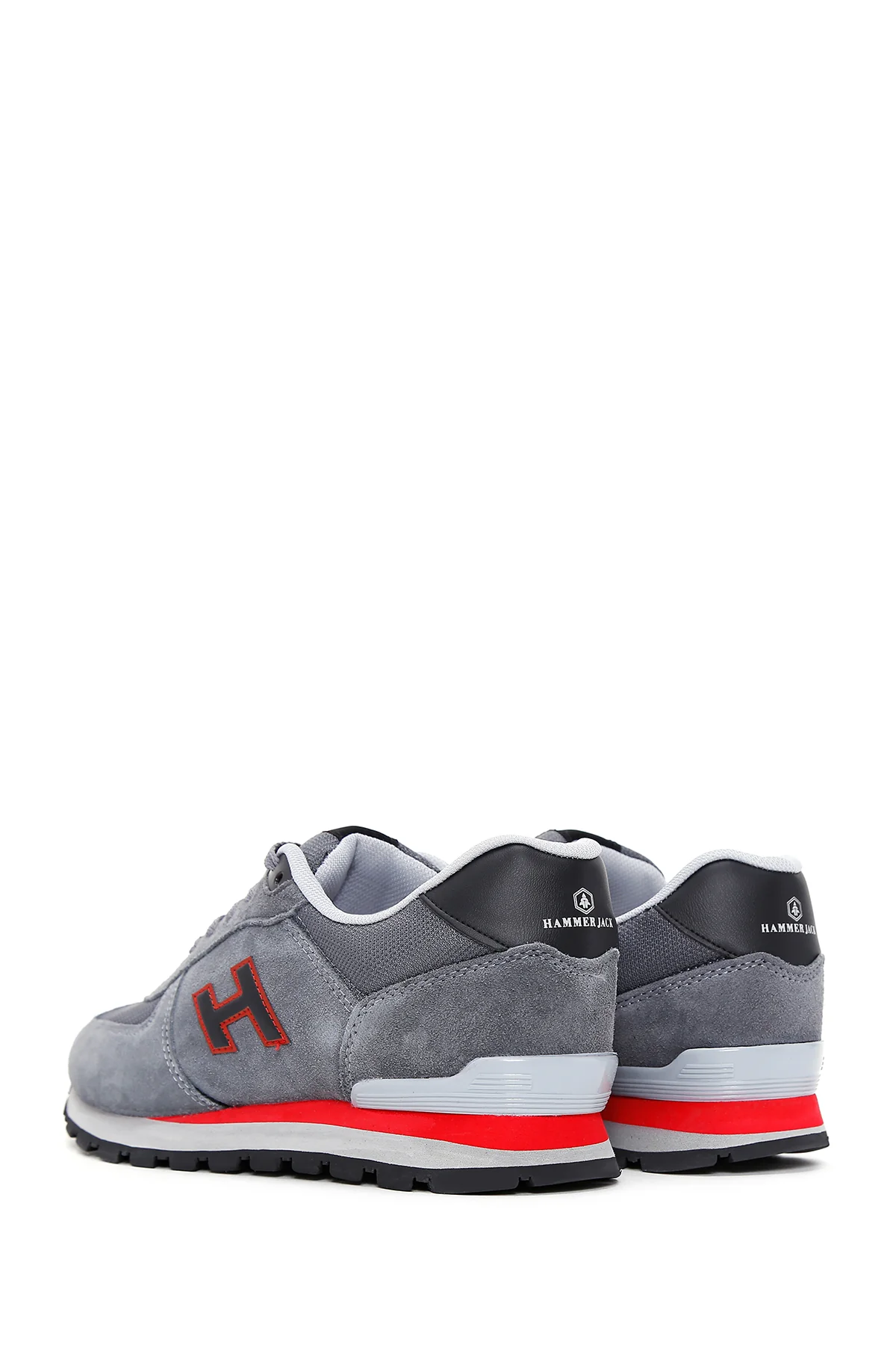 Hammer Jack Erkek Kırmızı Peru Süet Deri Sneaker - Image 5