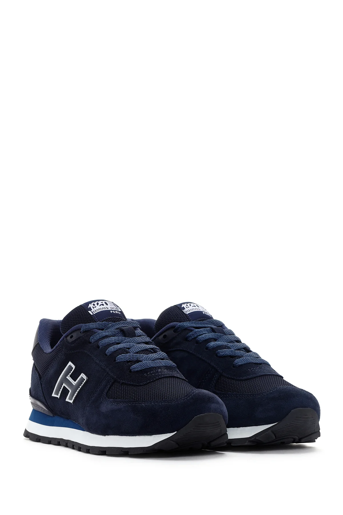 Hammer Jack Erkek Lacivert Peru Süet Deri Sneaker - Image 3