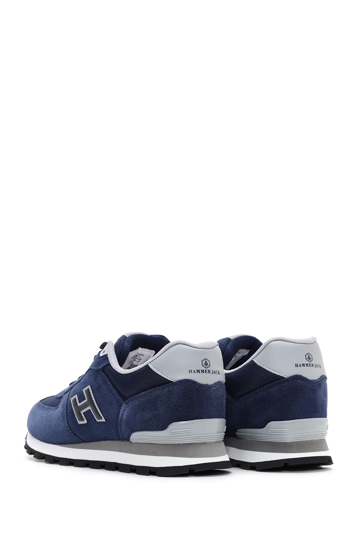 Hammer Jack Erkek Peru Koyu Gri Süet Deri Sneaker - Image 5