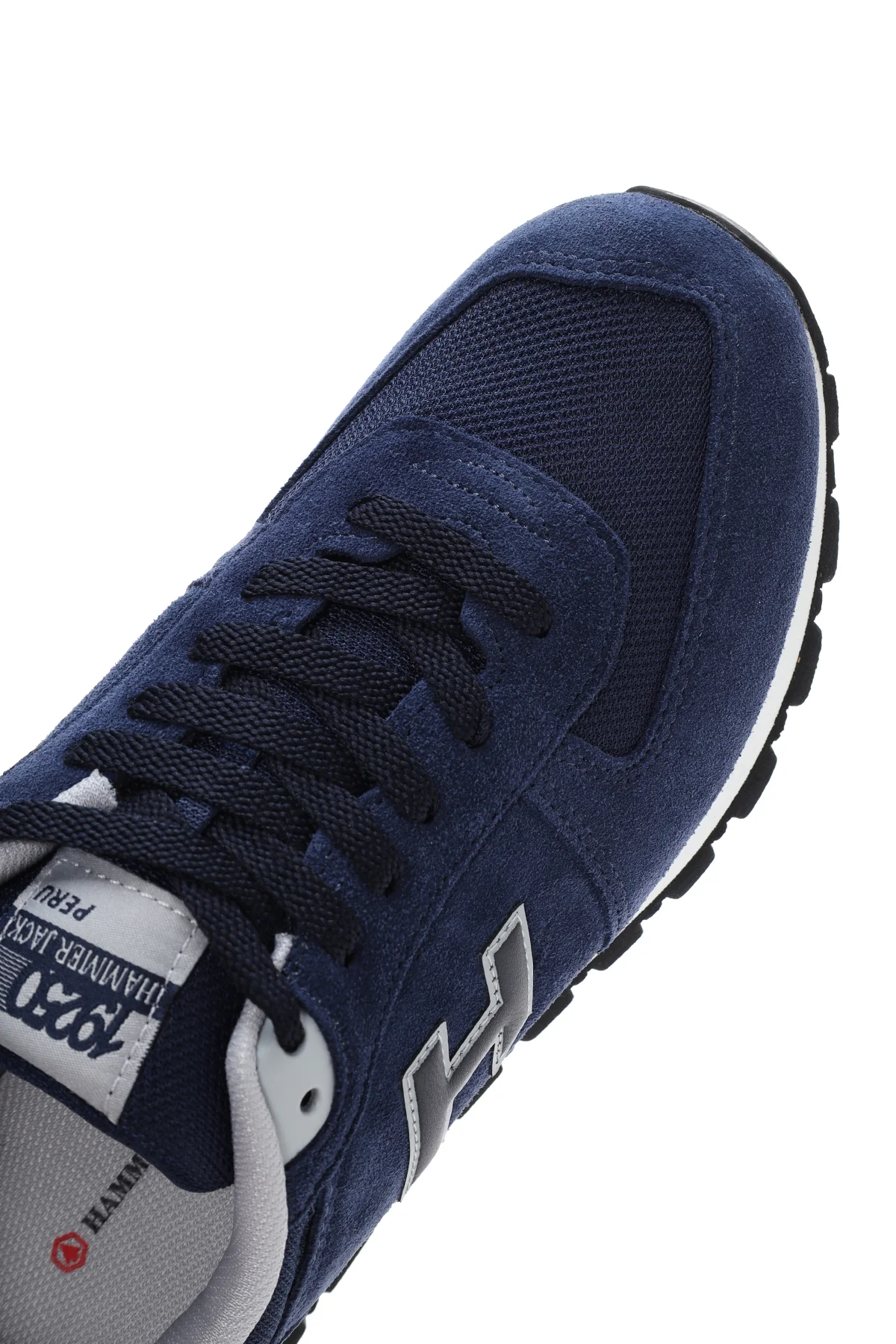 Hammer Jack Erkek Peru Koyu Gri Süet Deri Sneaker - Image 7