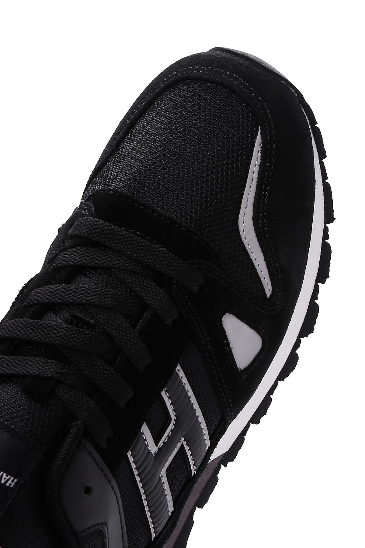 Hammer Jack Erkek Siyah Deri Sneaker - Image 9