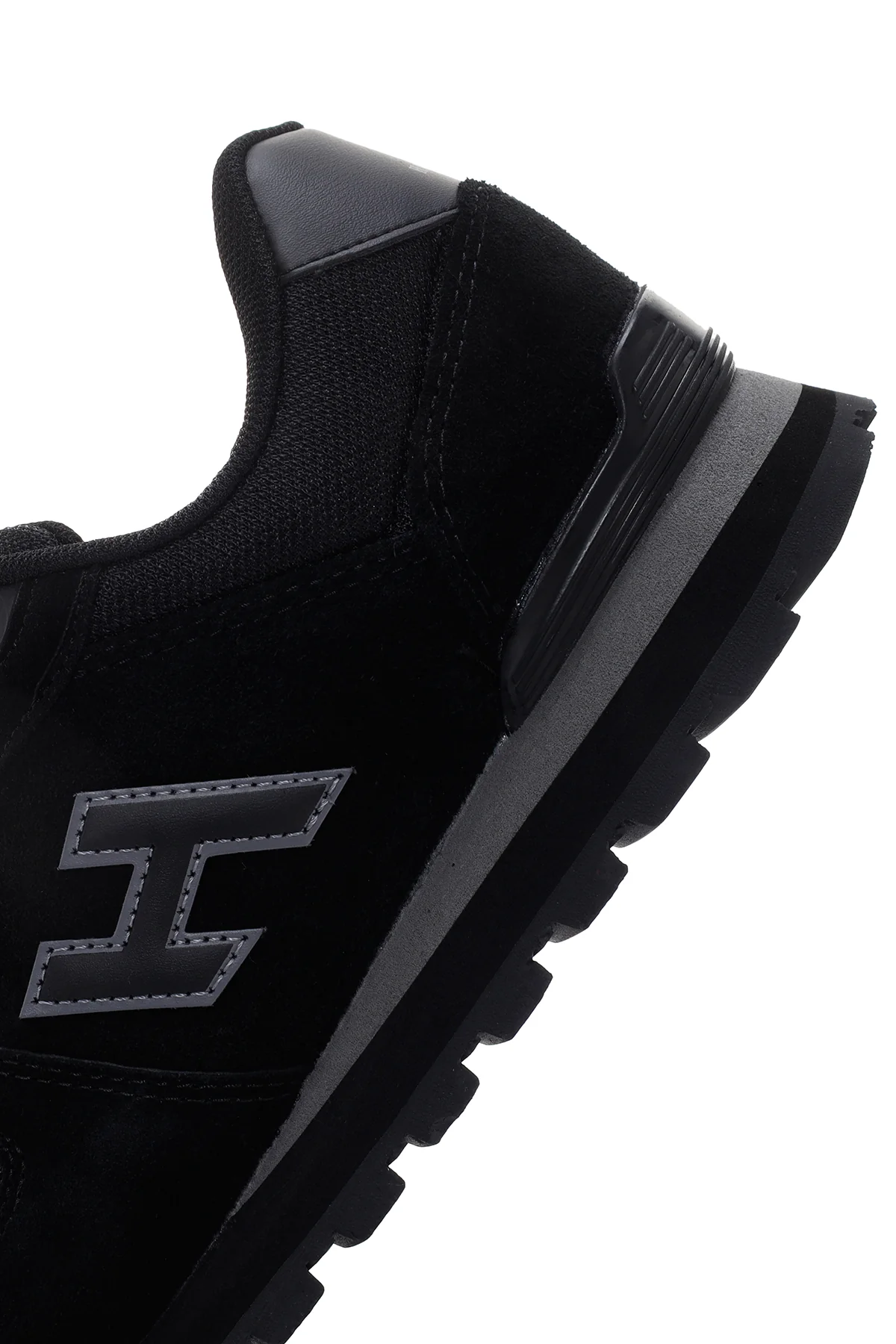 Hammer Jack Erkek Siyah-Füme Peru Süet Deri Sneaker - Image 7