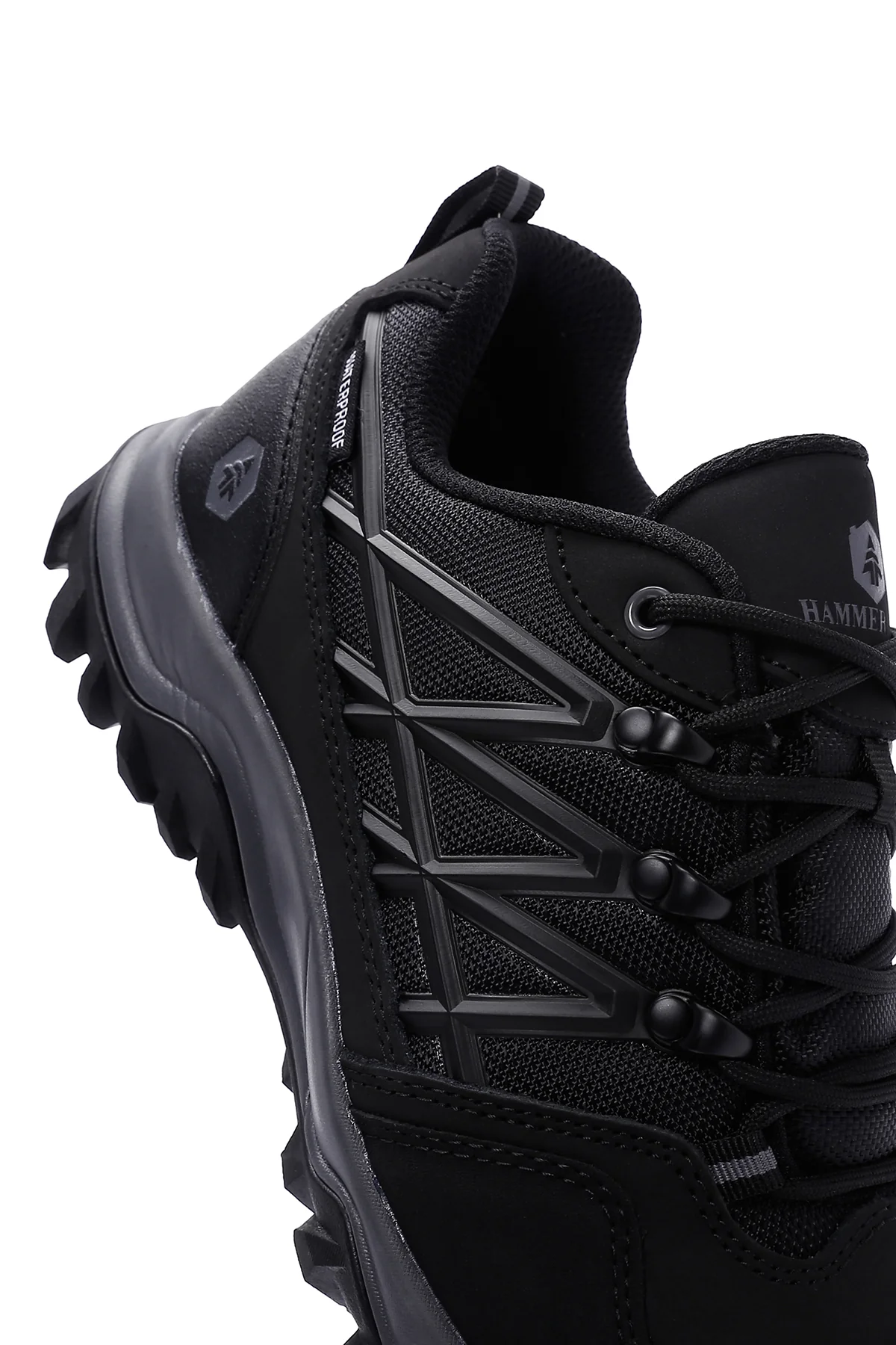 Hammer Jack Erkek Siyah Noma M Waterproof Sneaker - Image 10