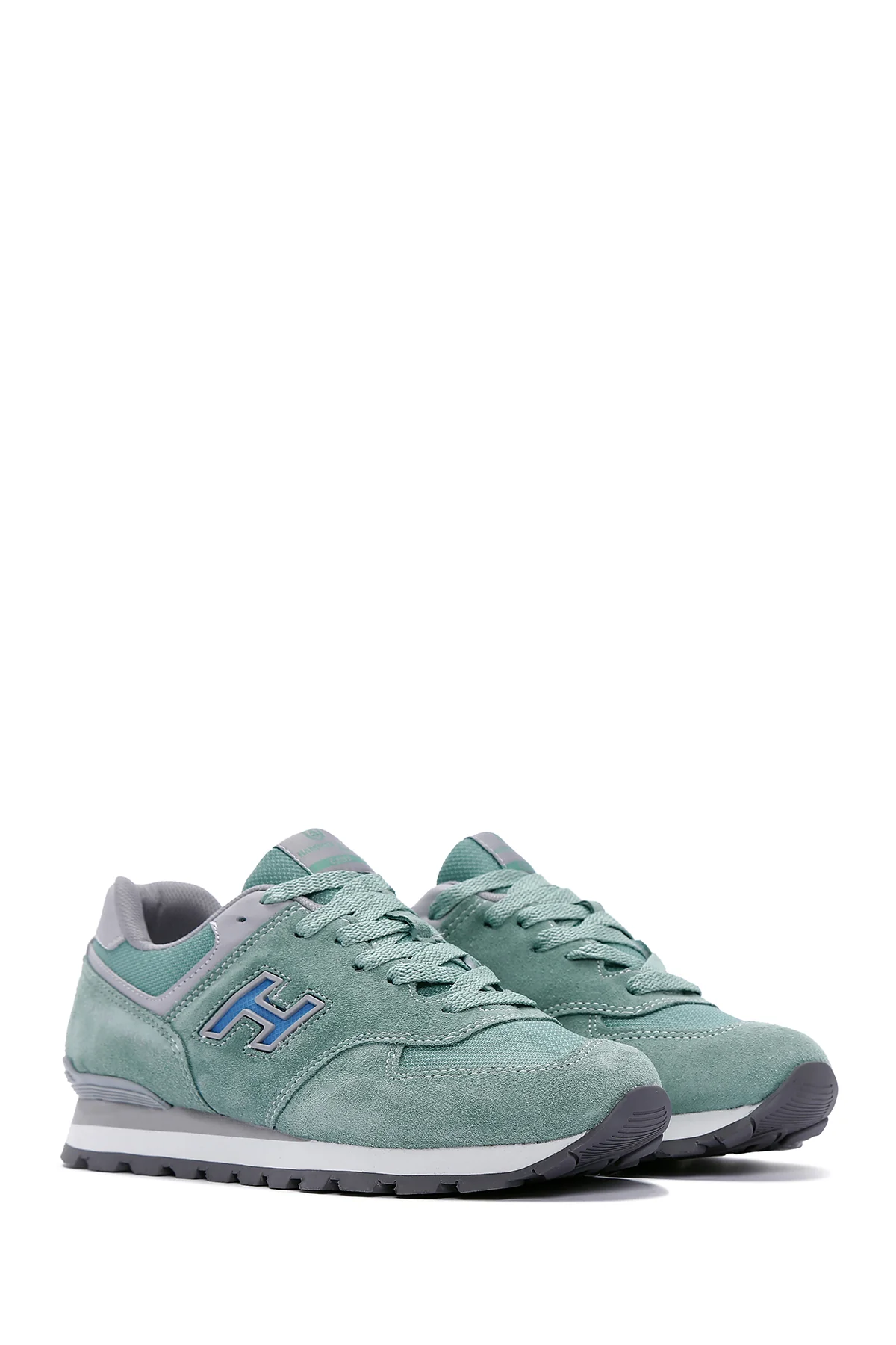 Hammer Jack Kadın Gri Chile Süet Deri Sneaker - Image 3
