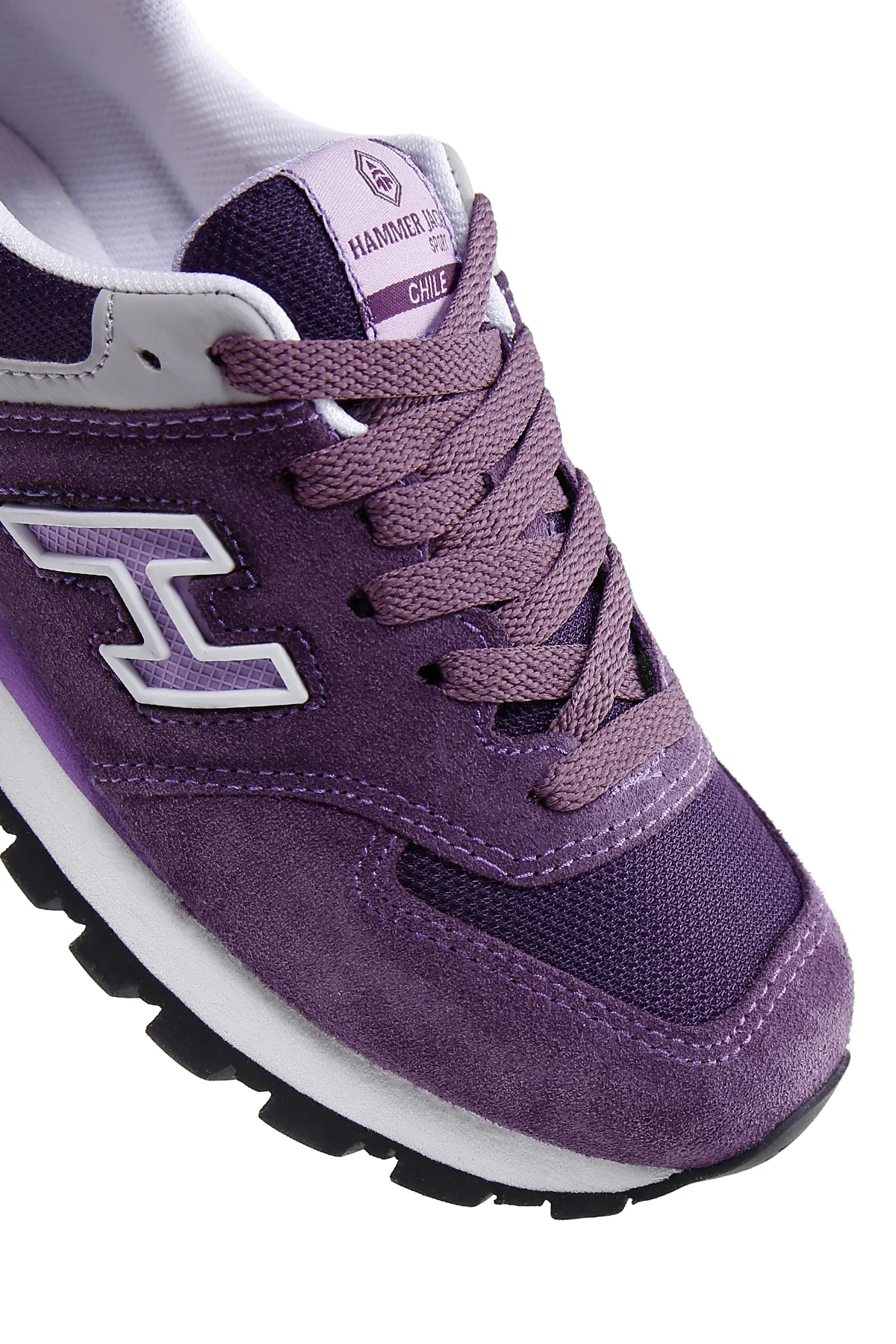 Hammer Jack Kadın Lila Chile Süet Deri Sneaker - Image 9