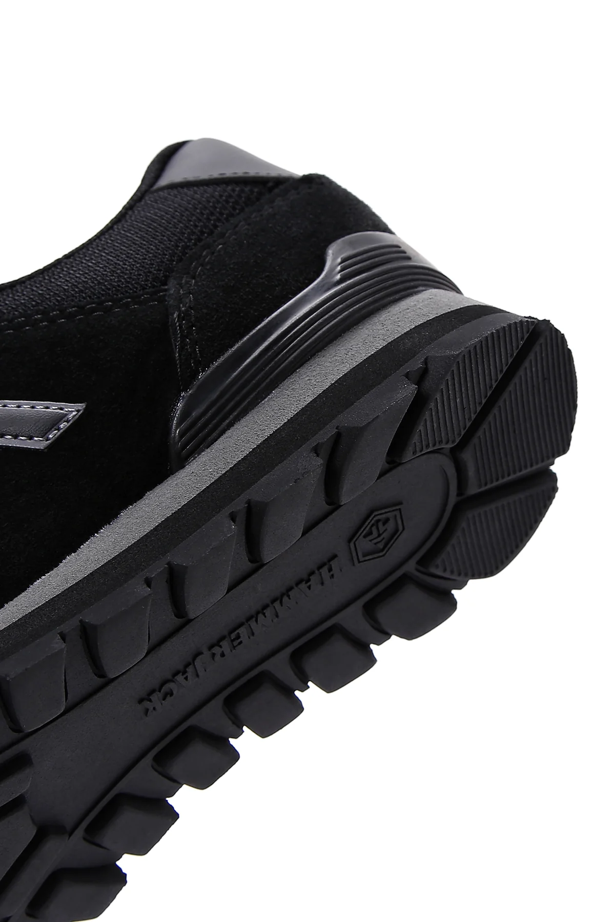 Hammer Jack Kadın Siyah-Füme Nubuk Deri Peru G Sneaker - Image 8