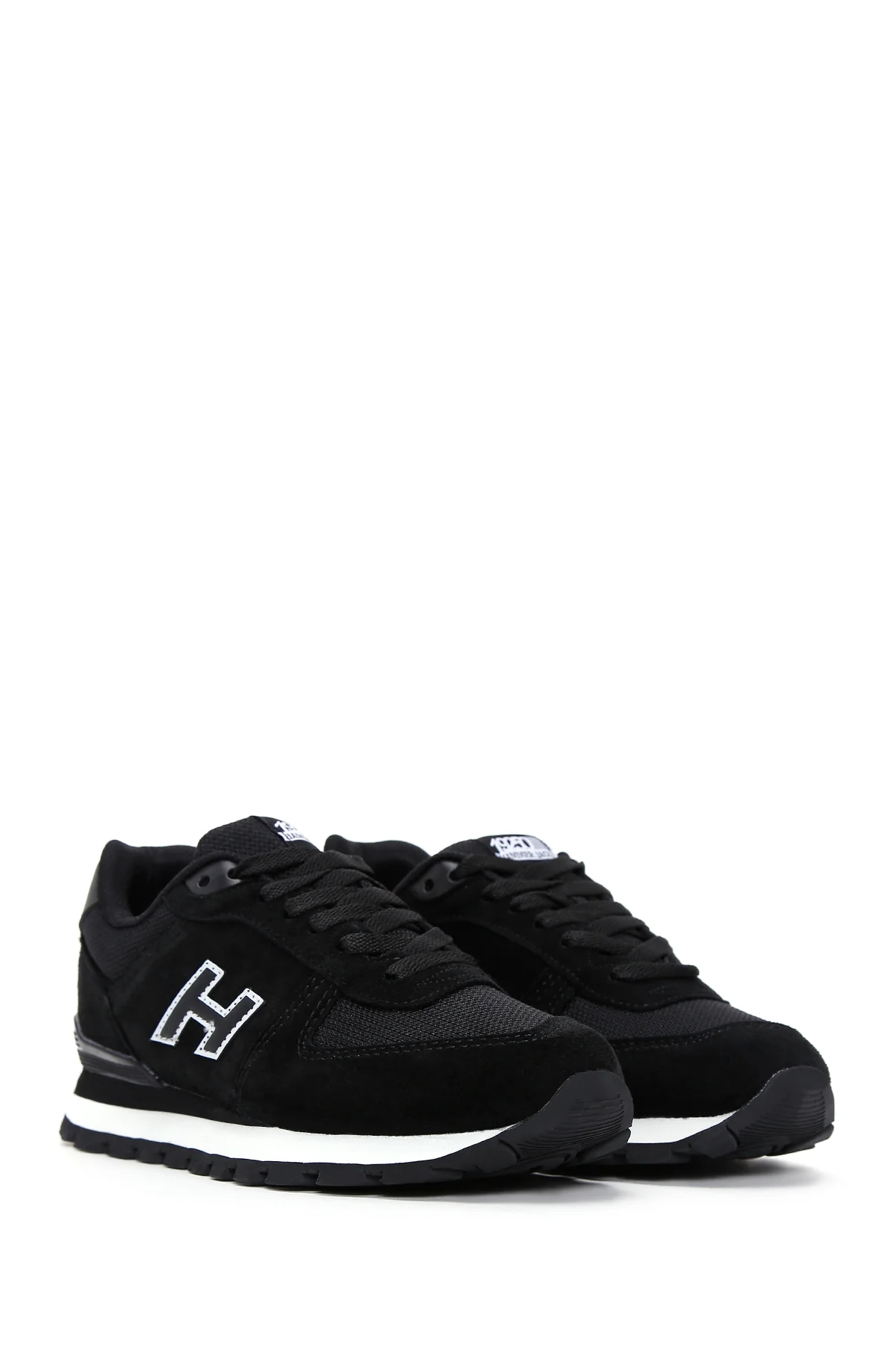 Hammer Jack Kadın Siyah Nubuk Deri Peru G Sneaker - Image 3