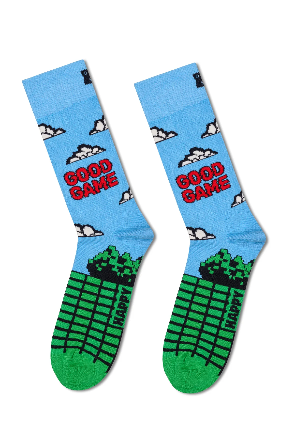 Happy Socks Erkek Çok Renkli Desenli Pamuklu 2'li Çorap Seti - Image 3