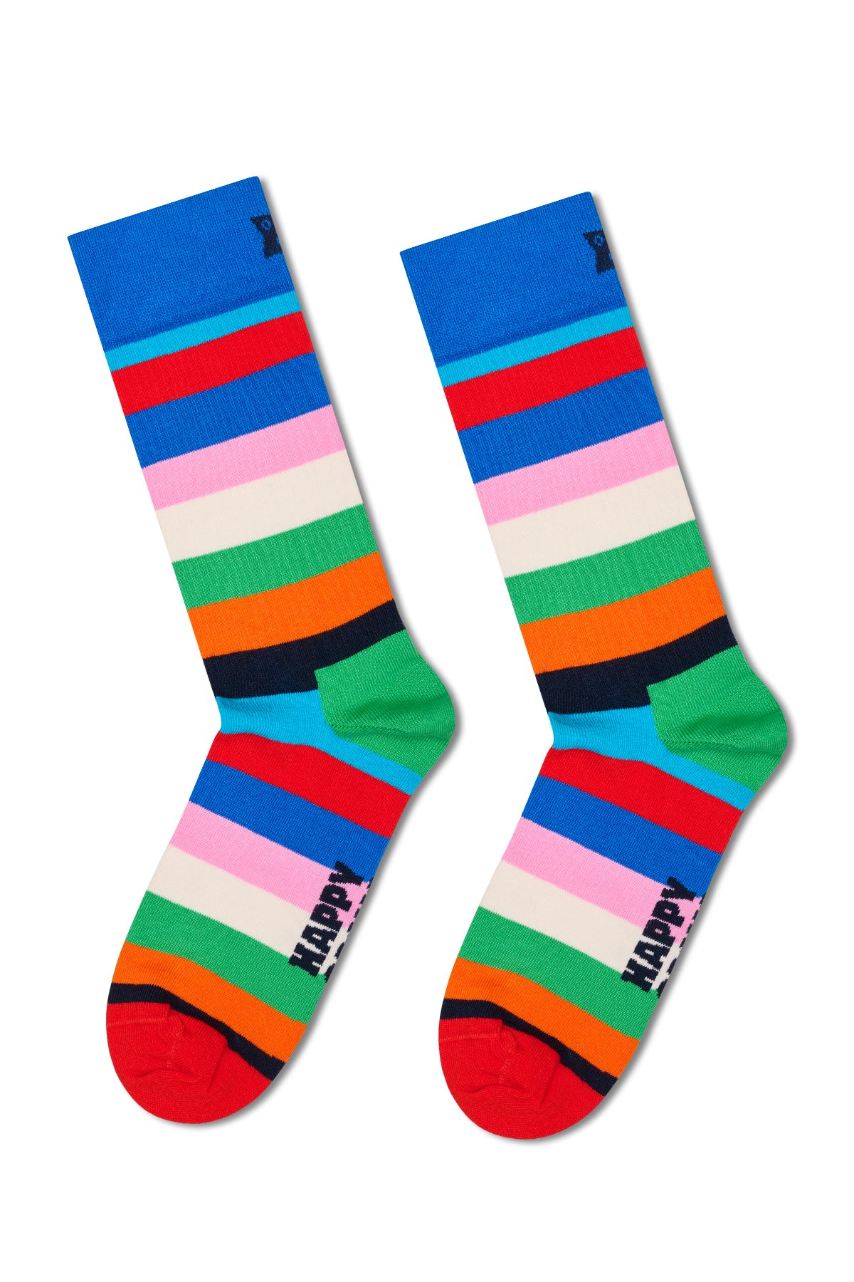 Happy Socks Erkek Çok Renkli Desenli Pamuklu 4'lü Çorap Seti - Image 4