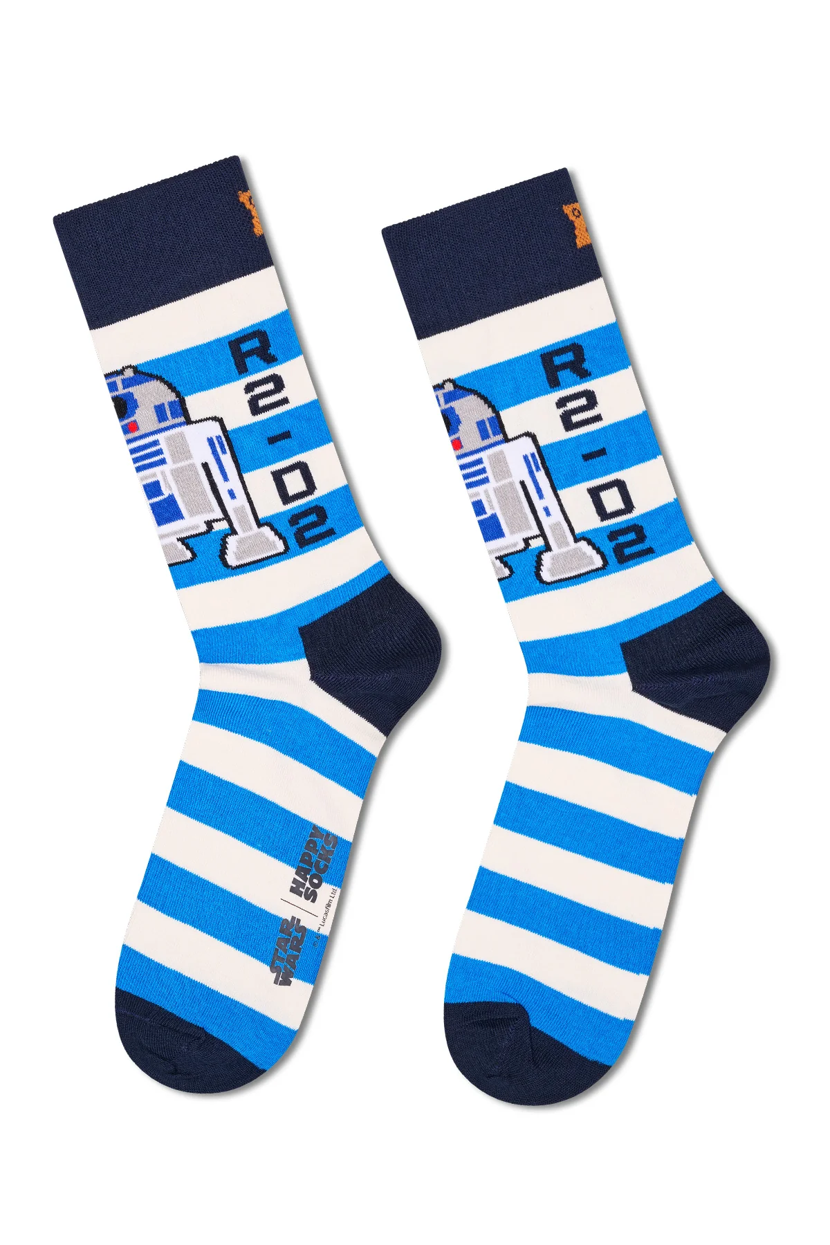 Happy Socks Erkek Çok Renkli Star Wars Mandalorian Temalı 6'lı Çorap Seti - Image 3