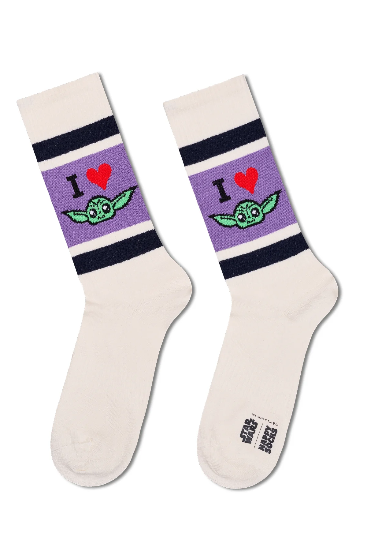 Happy Socks Erkek Çok Renkli Star Wars Mandalorian Temalı 6'lı Çorap Seti - Image 5