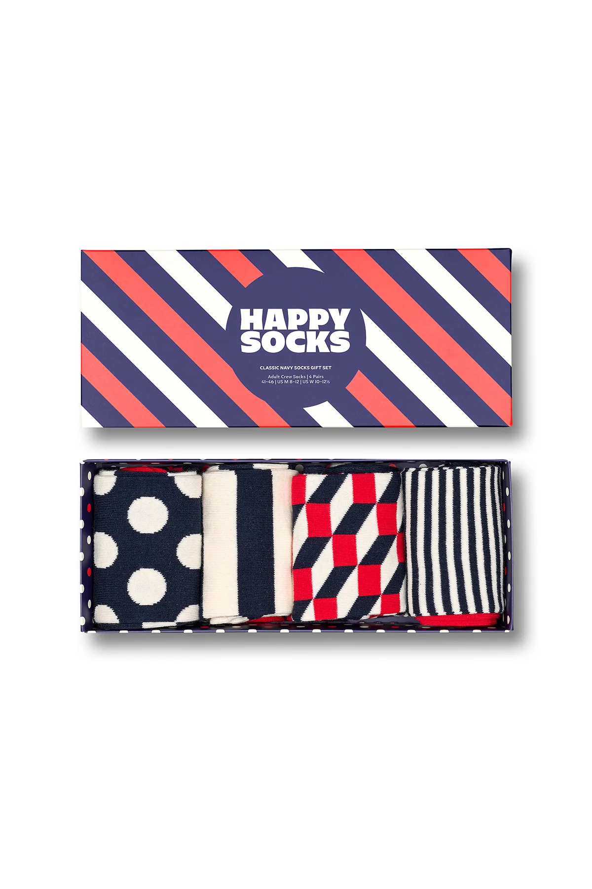Happy Socks Erkek Lacivert 4’lü Pamuklu Çorap Seti - Image 6