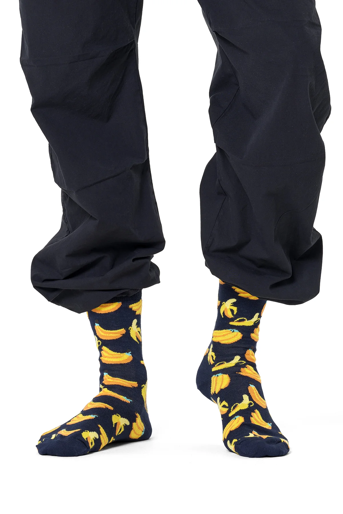 Happy Socks Erkek Lacivert Desenli Pamuk Çorap - Image 3