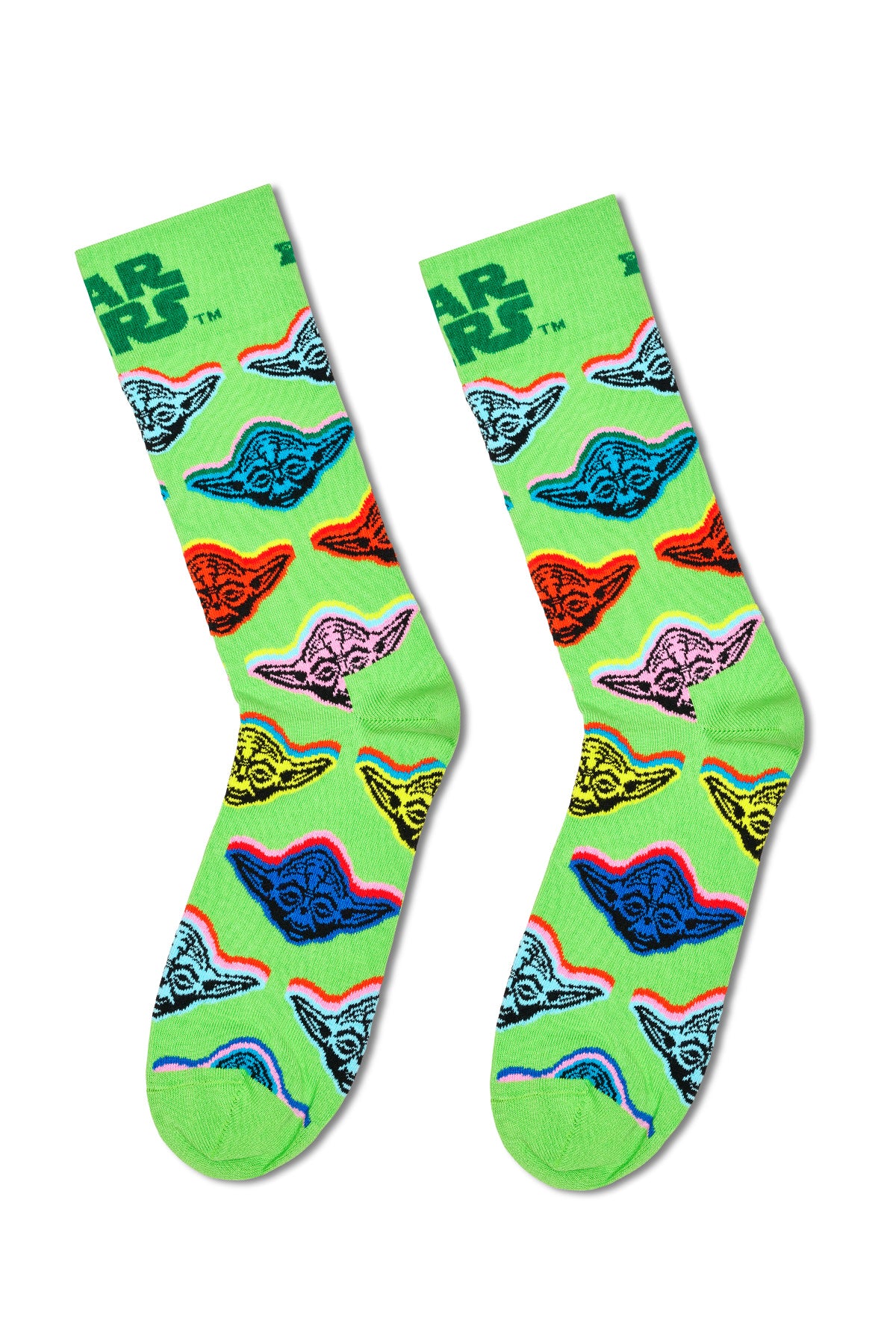 Happy Socks Erkek Çok Renkli Star Wars Desenli 3’lü Çorap Seti - Image 2