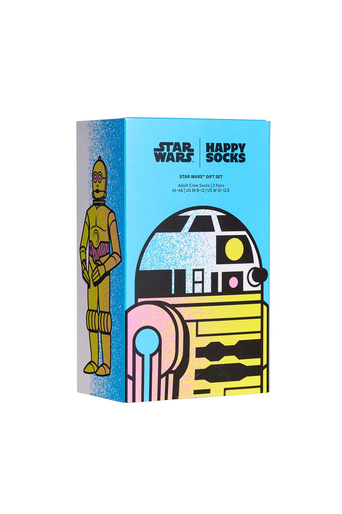 Happy Socks Erkek Çok Renkli Star Wars Desenli 3’lü Çorap Seti - Image 5