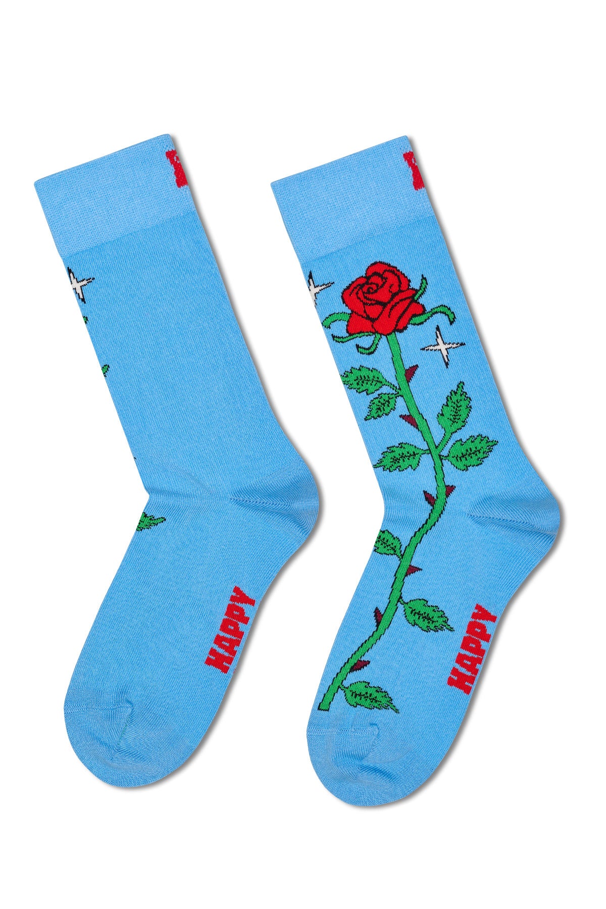 Happy Socks Kadın Çok Renkli Desenli Pamuklu Çorap - Image 2