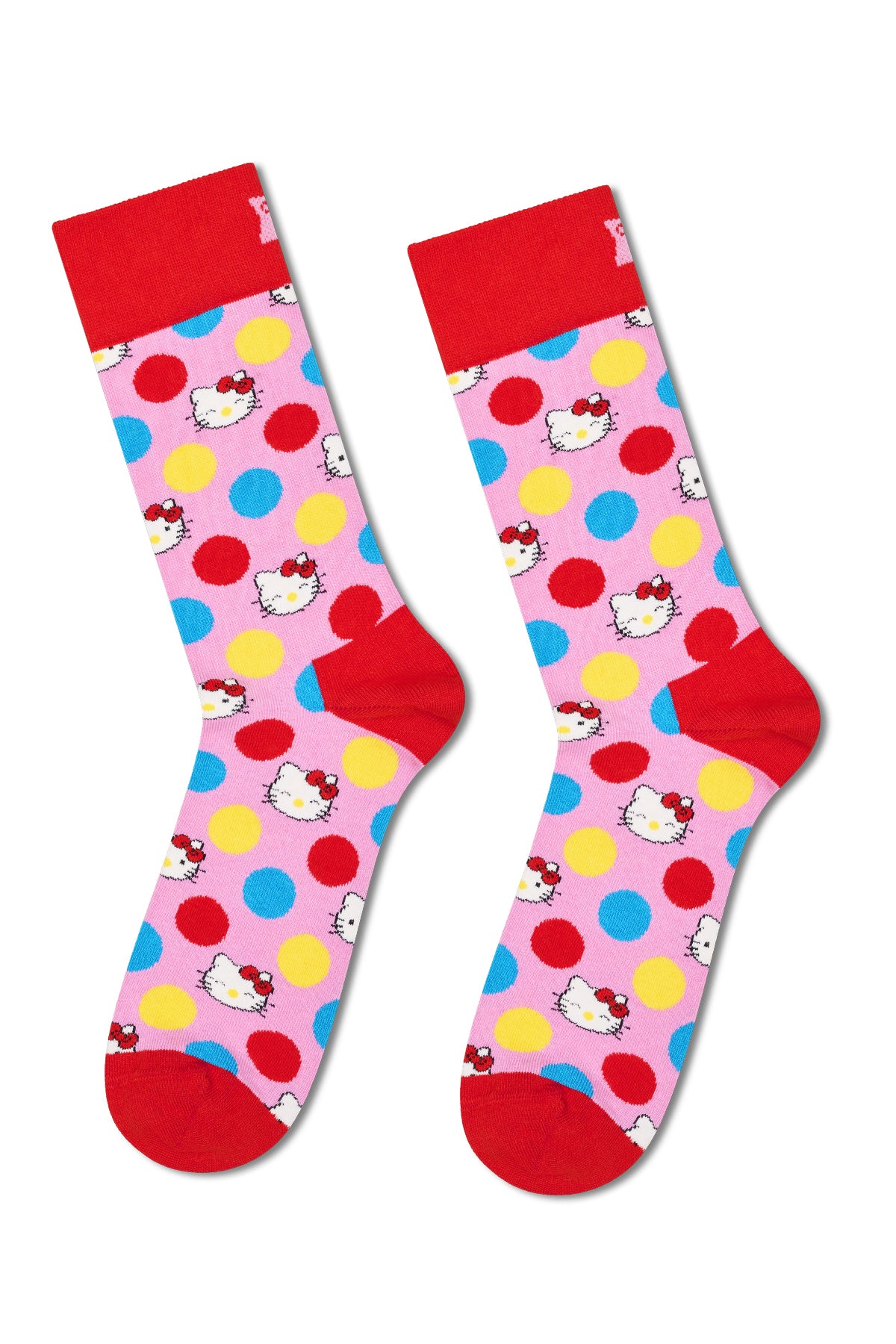 Happy Socks Kadın Çok Renkli Hello Kitty Temalı 6'lı Çorap Seti - Image 3