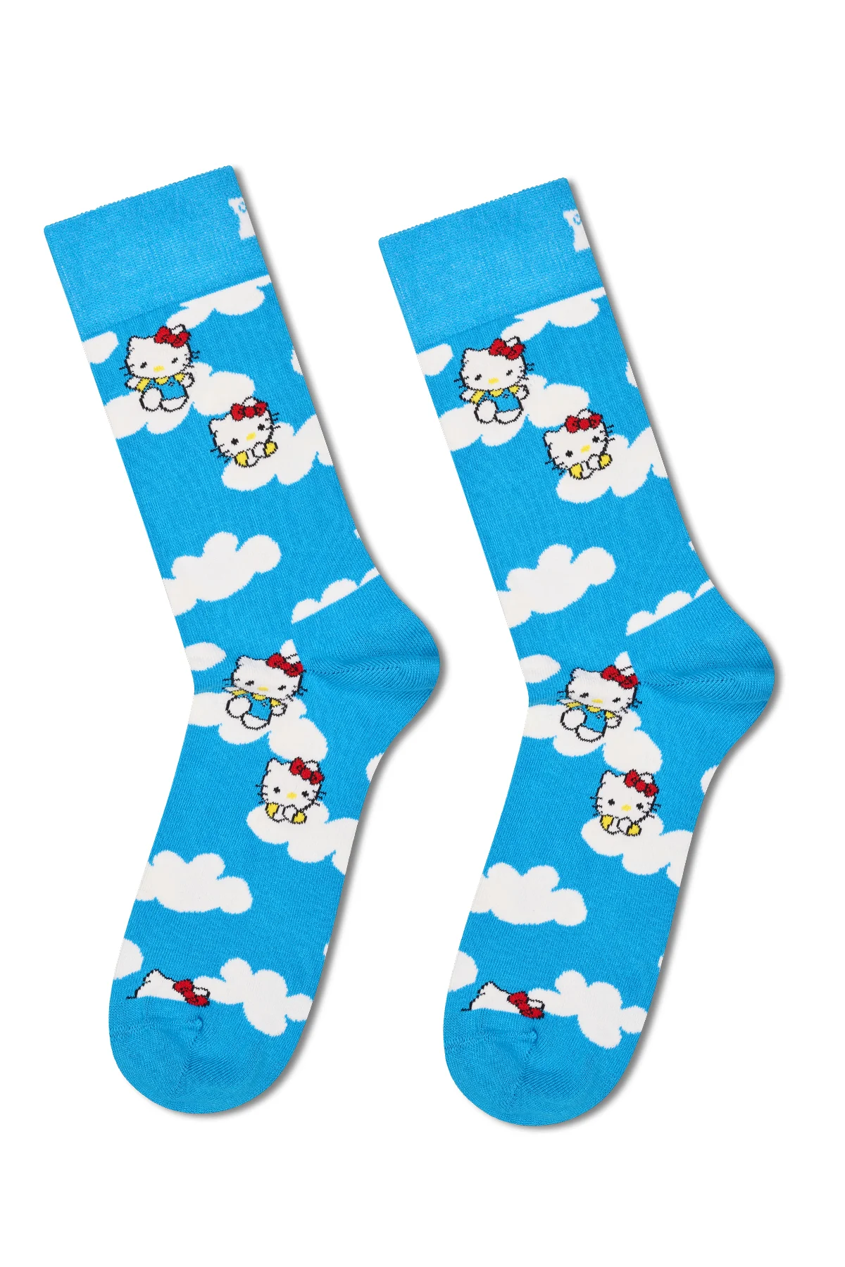 Happy Socks Kadın Çok Renkli Hello Kitty Temalı 6'lı Çorap Seti - Image 4