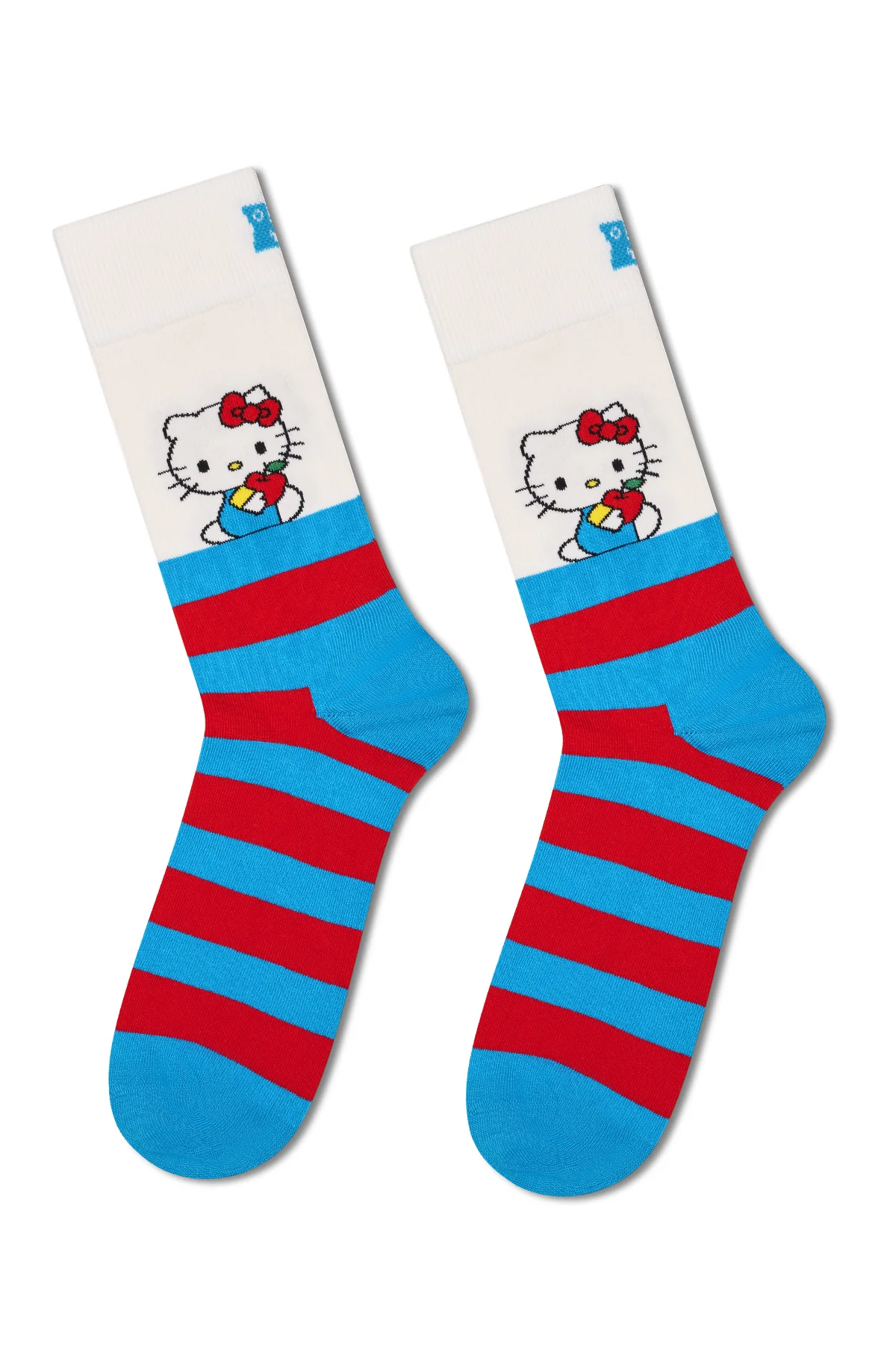Happy Socks Kadın Çok Renkli Hello Kitty Temalı 6'lı Çorap Seti - Image 7