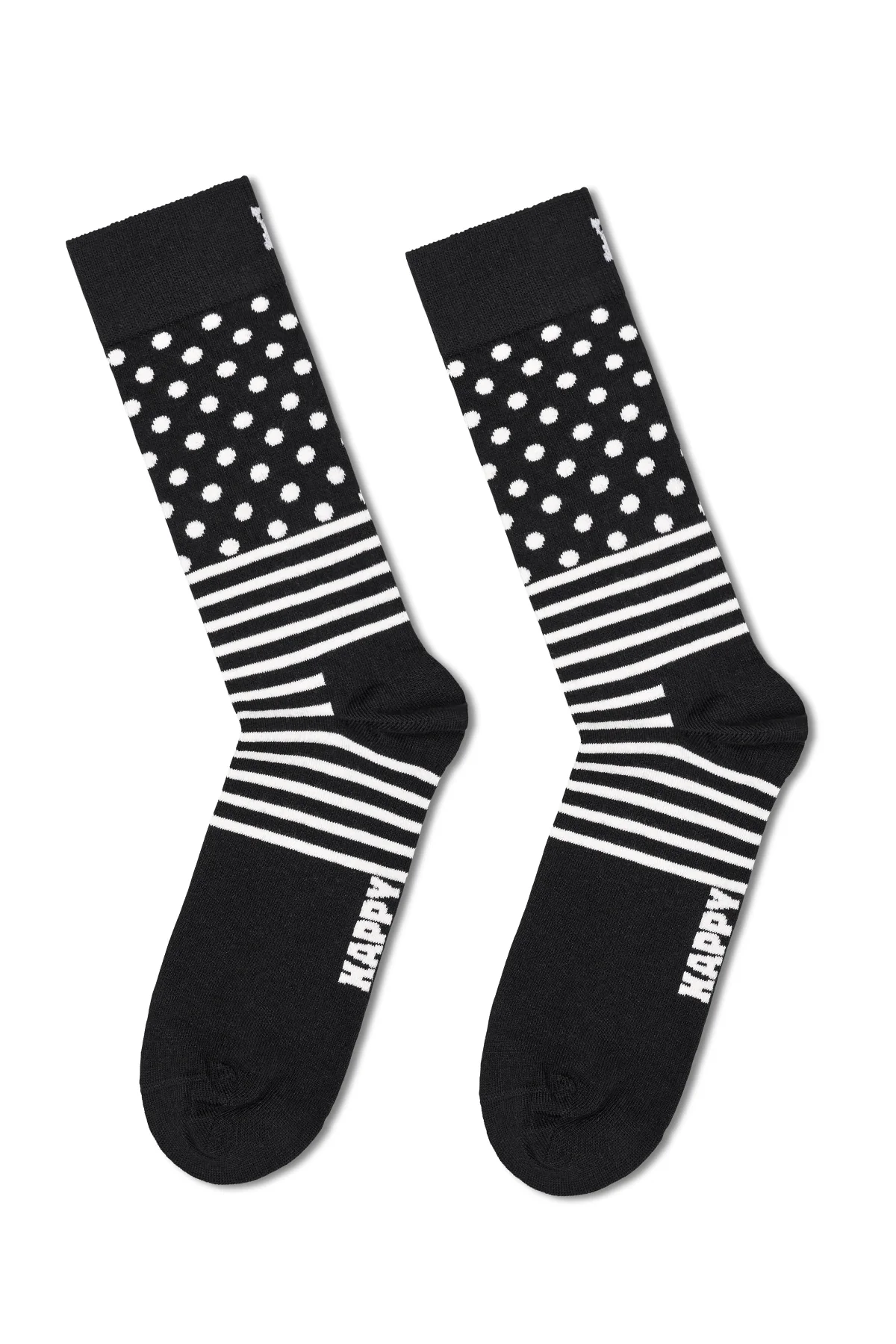 Happy Socks Kadın Siyah Klasik 4’lü Pamuklu Çorap Seti - Image 5