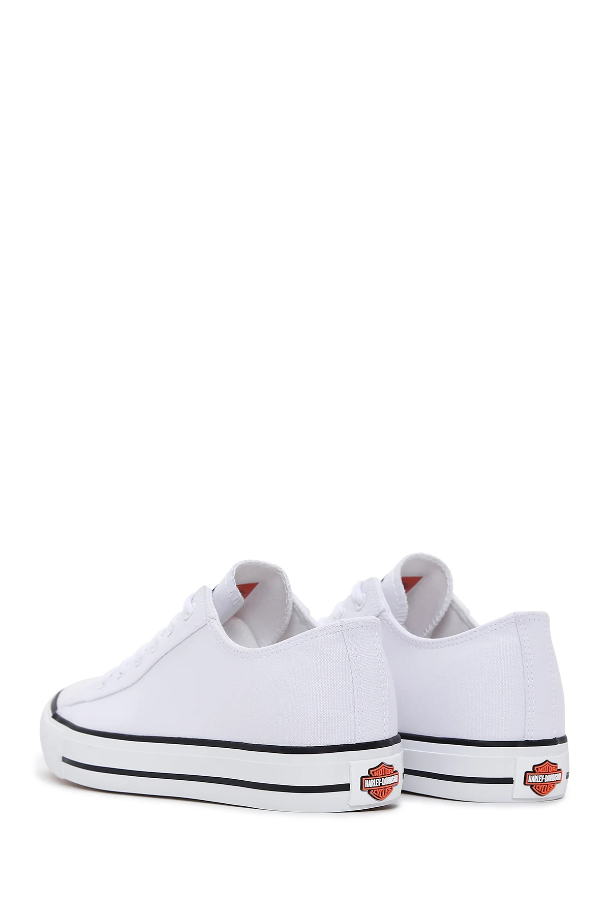 Harley Davidson Erkek Beyaz Ontario Sneaker - Image 5